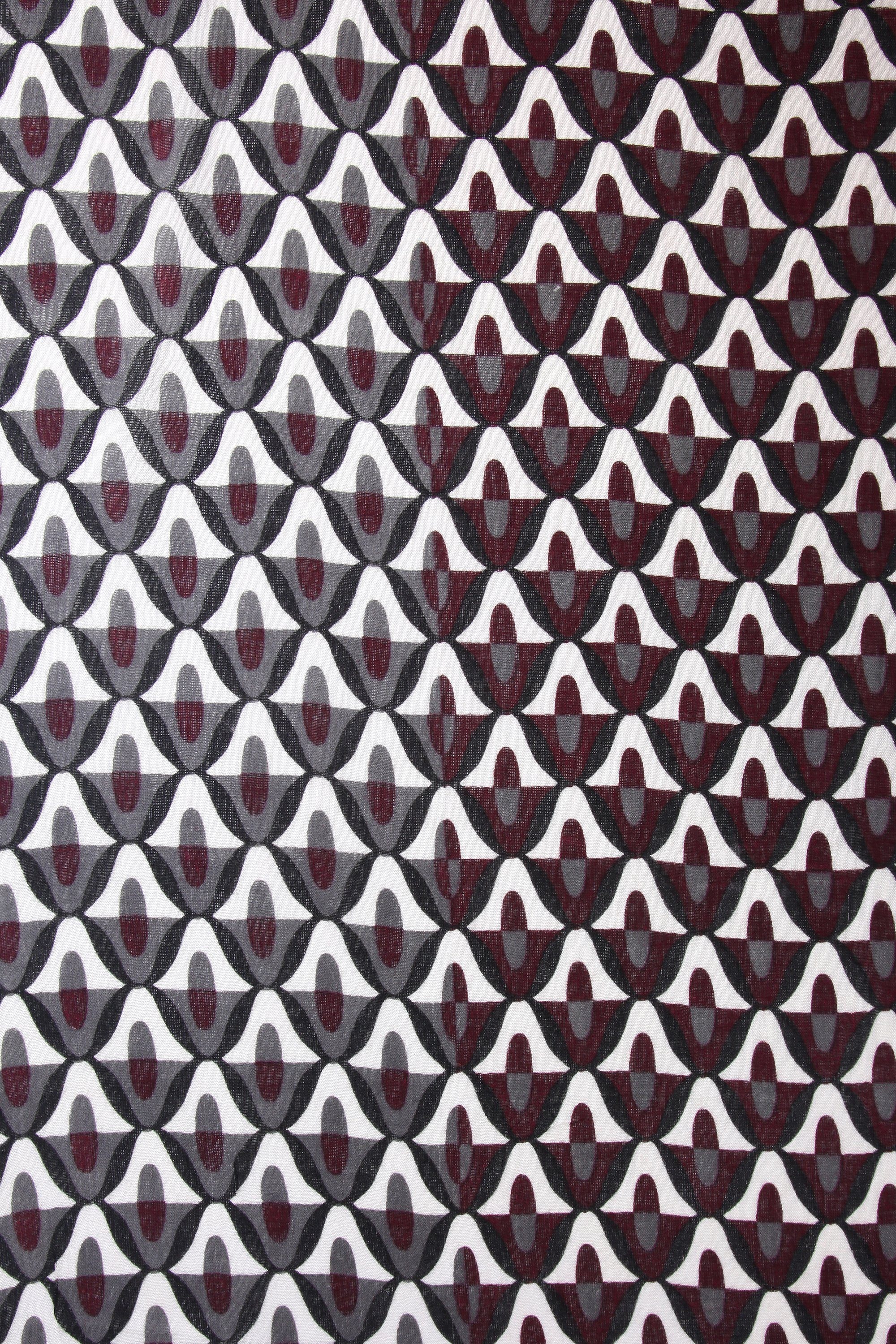 COLLEZIONE ALESSANDRO Modeschal »Findus«, (1 St.), mit geometrischen Formen und dezentem Leodruck
