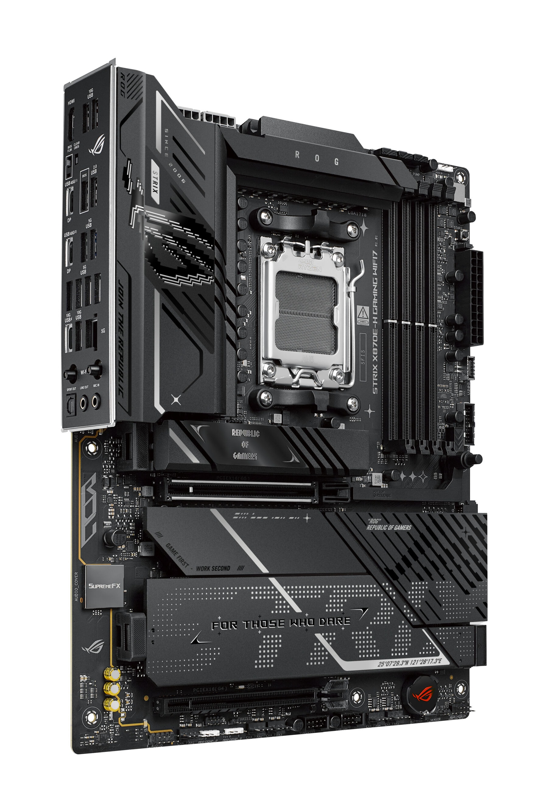 ASUS Mainboard "ROG STRIX X870E-H GAMING WIFI7", B:27,3cm H:7cm T:35,8cm, schwarz, Mainboards