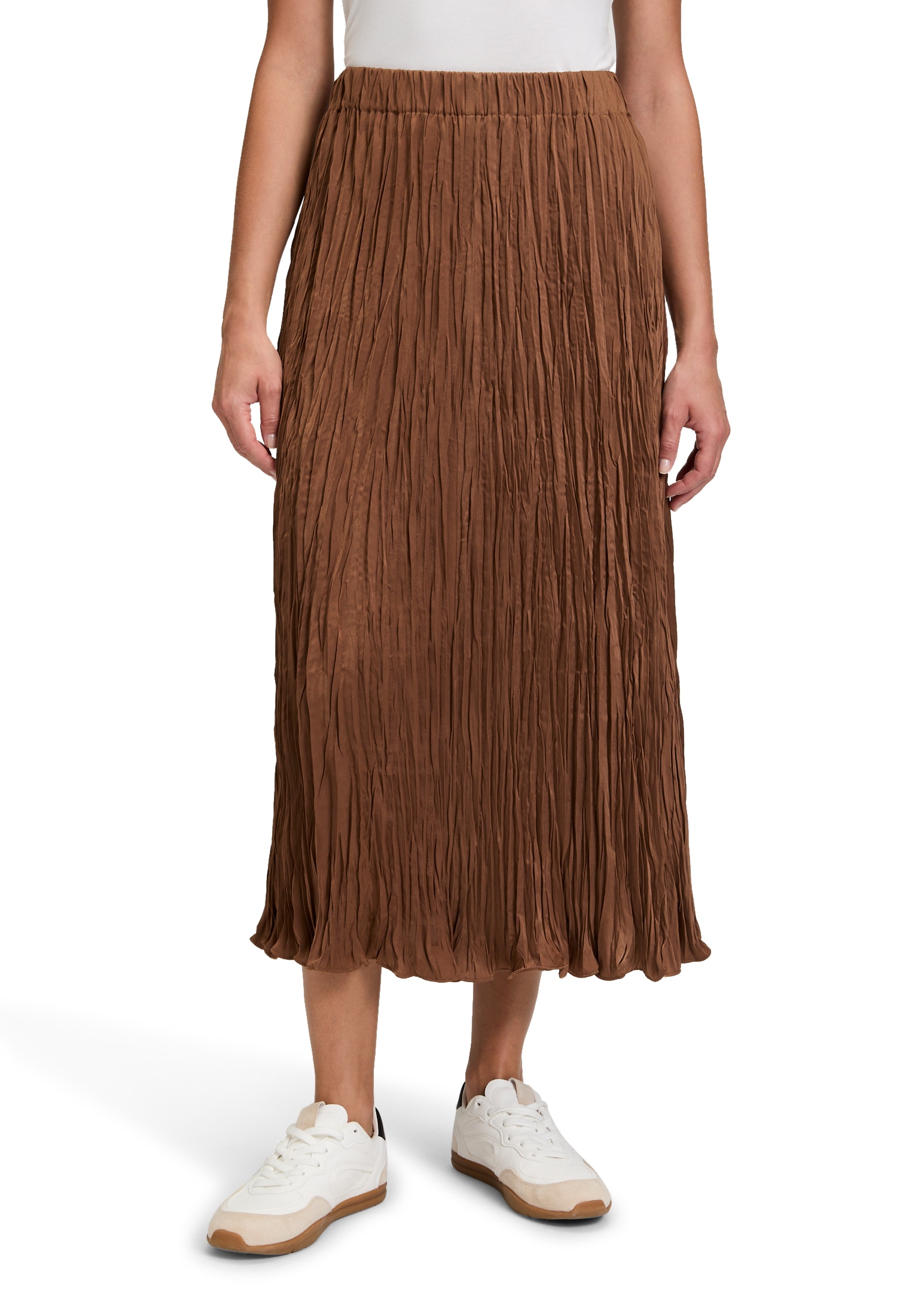 Betty Barclay Maxirock "Betty Barclay Plisseerock mit Gummizug" günstig online kaufen