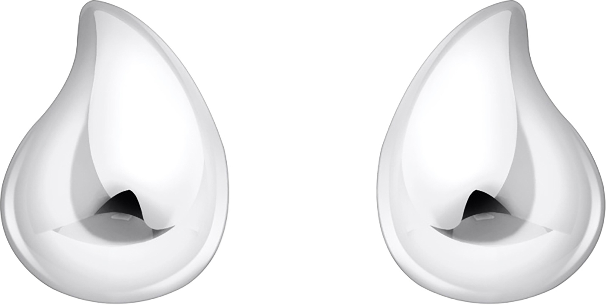 THOMAS SABO Paar Ohrstecker »Tropfen-Ohrstecker mit organischer Form, Bold Elegance«