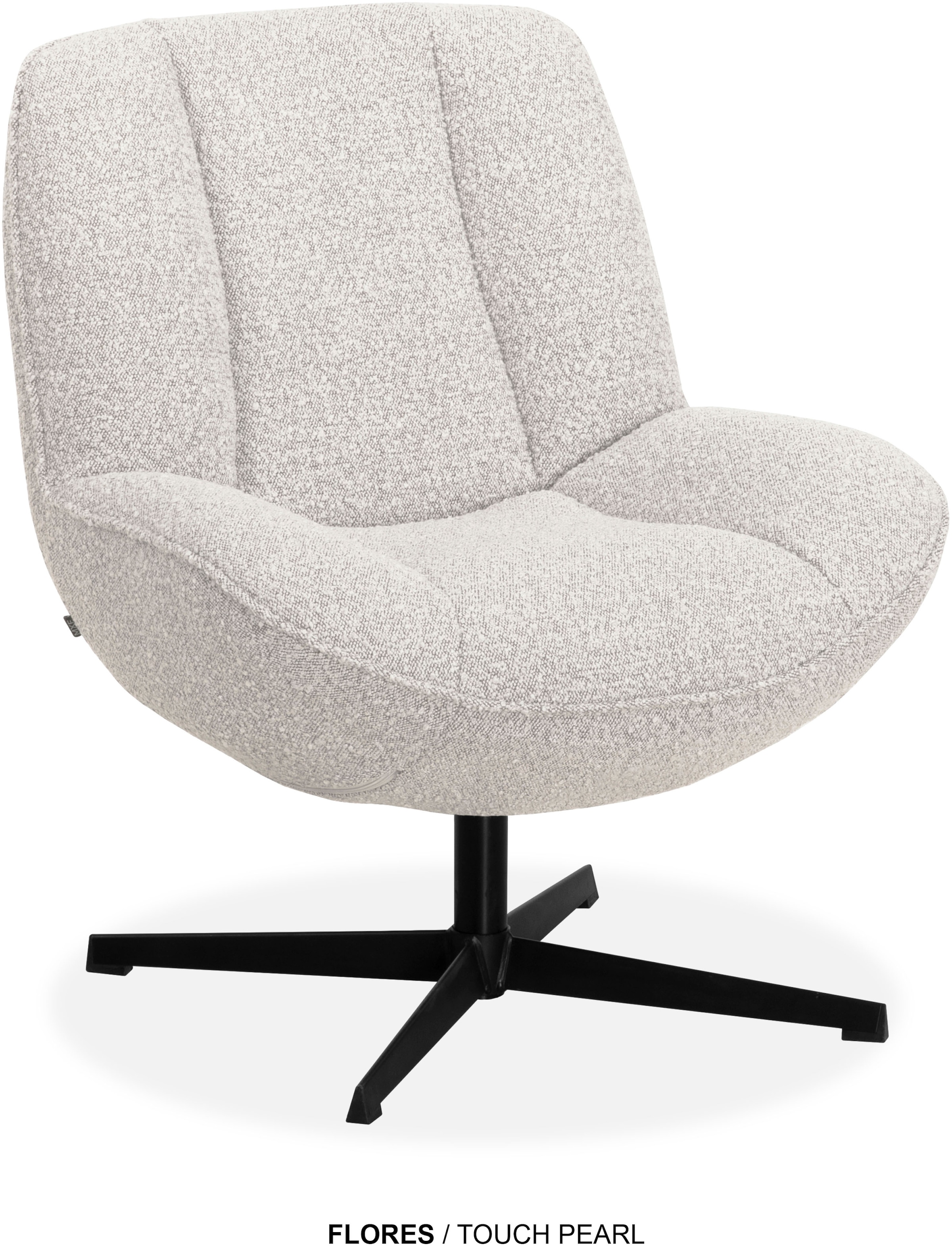 OMG Design Sessel »Flores« bequemer Sessel, mit Drehgestell