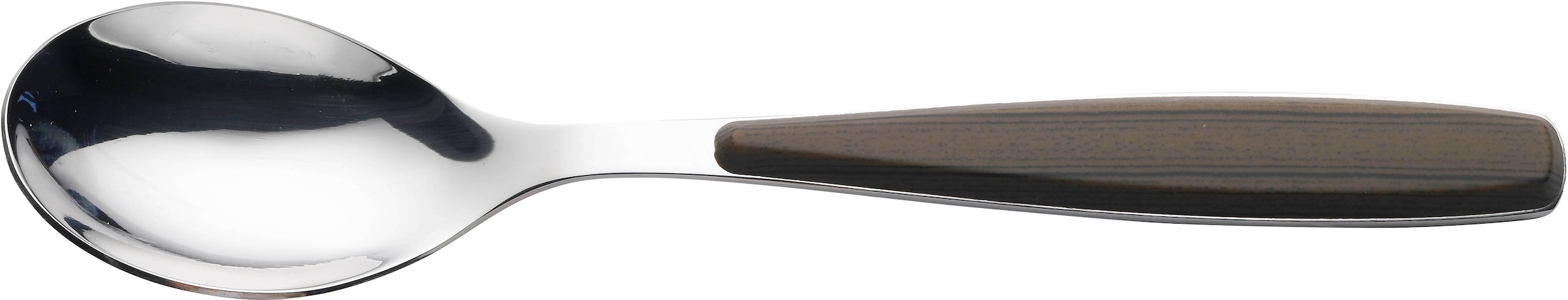 PINTINOX Besteck-Set »Riva«, (Set, 16 tlg.), mit Kunststoffgriff in Holz-Optik