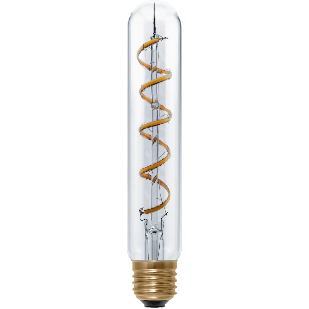 SEGULA LED-Leuchtmittel »LED Long Tube 185 Curved Spirale klar«, E27, Warmweiß