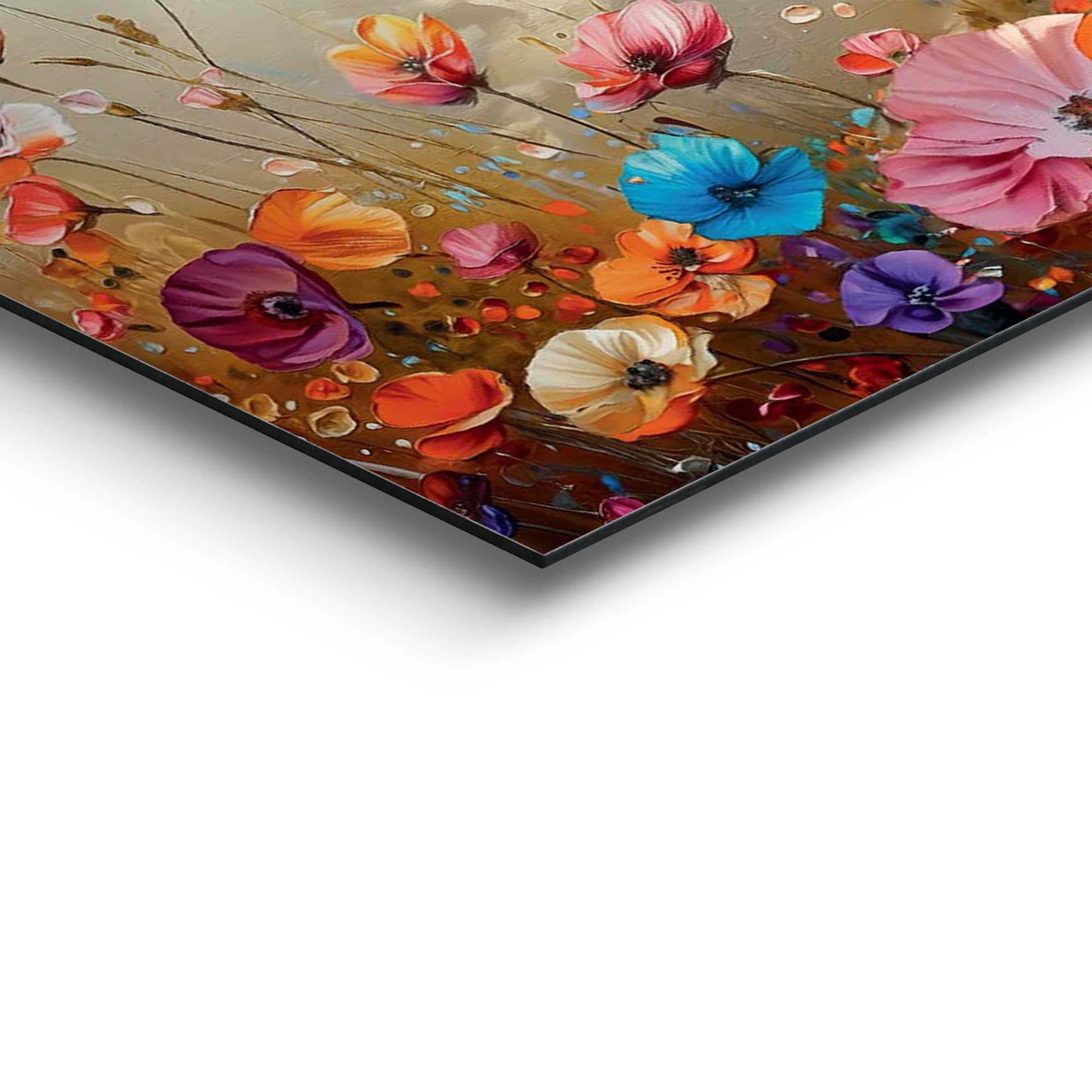Reinders! Deco-Panel »Blumenfeld« Blumen 1 Stk. tlg. Hobbyraum - Mehrfarbig - MDF - Blumen und Pflanzen - 90x30 cm