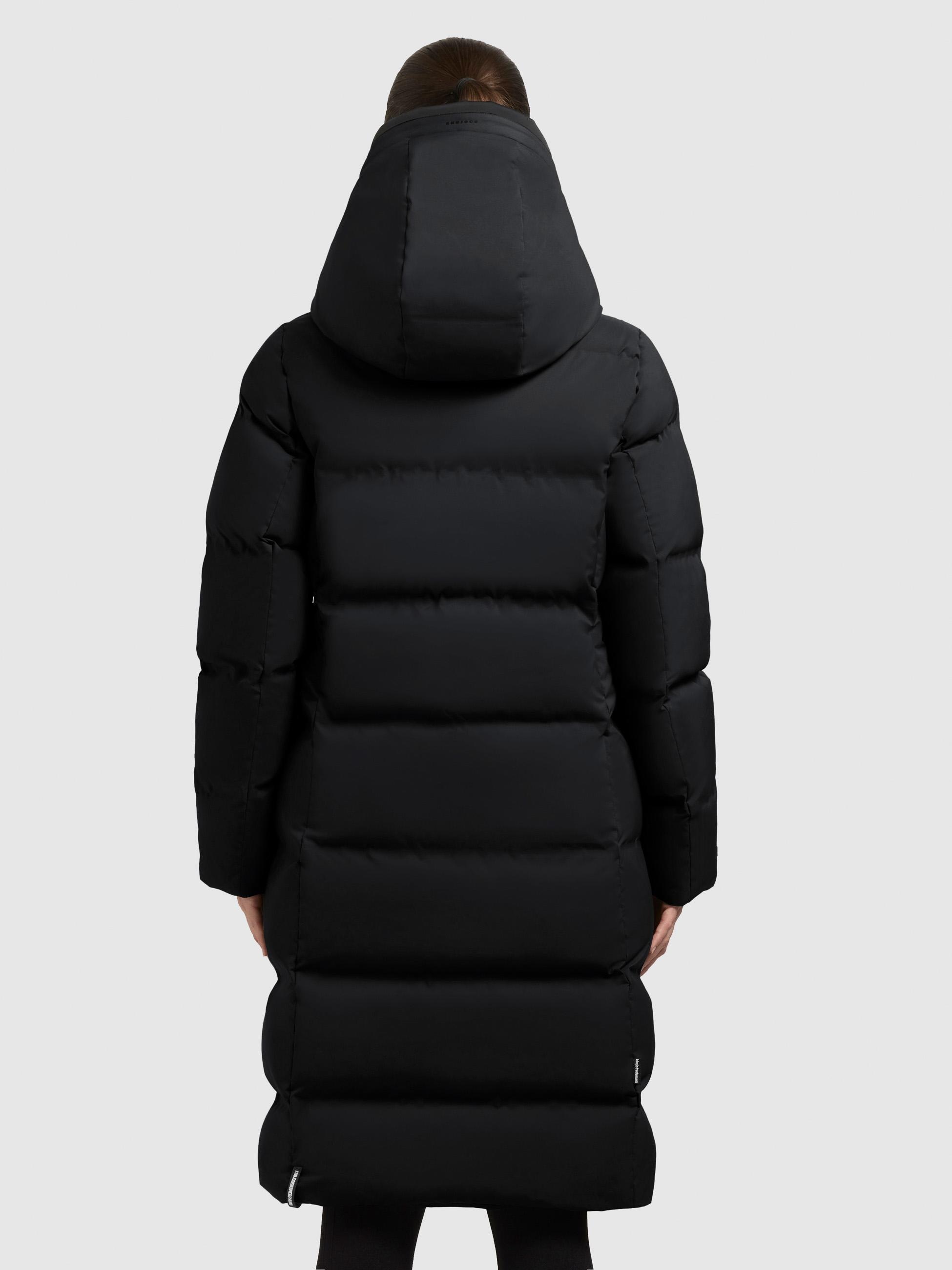 khujo Steppmantel »Finnie3« Warmer Damen Wintermantel mit großer Kapuze