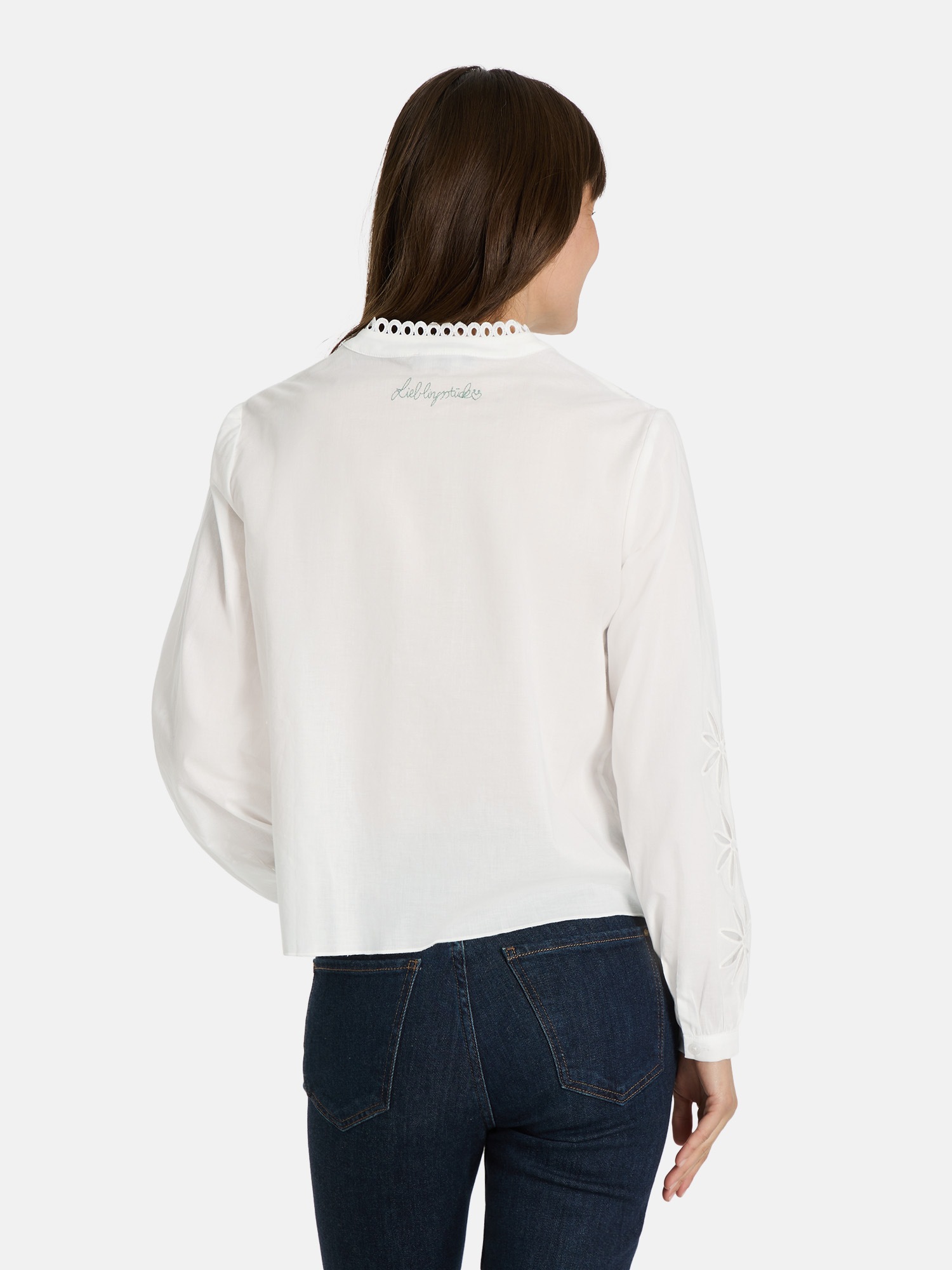 Thumbnail - Lieblingsstück Langarmbluse "Eldrid", aus reiner Baumwolle