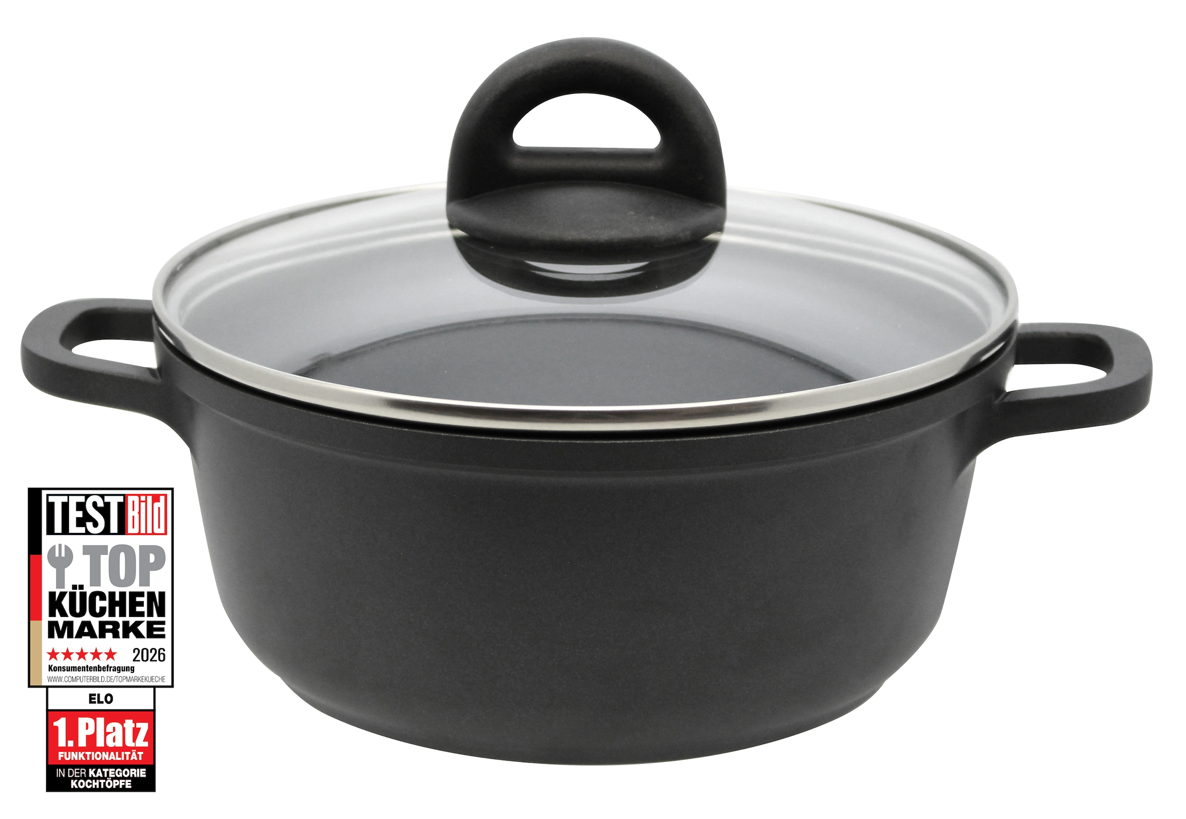 Elo Basic "Black" 1 tlg. Aluminium