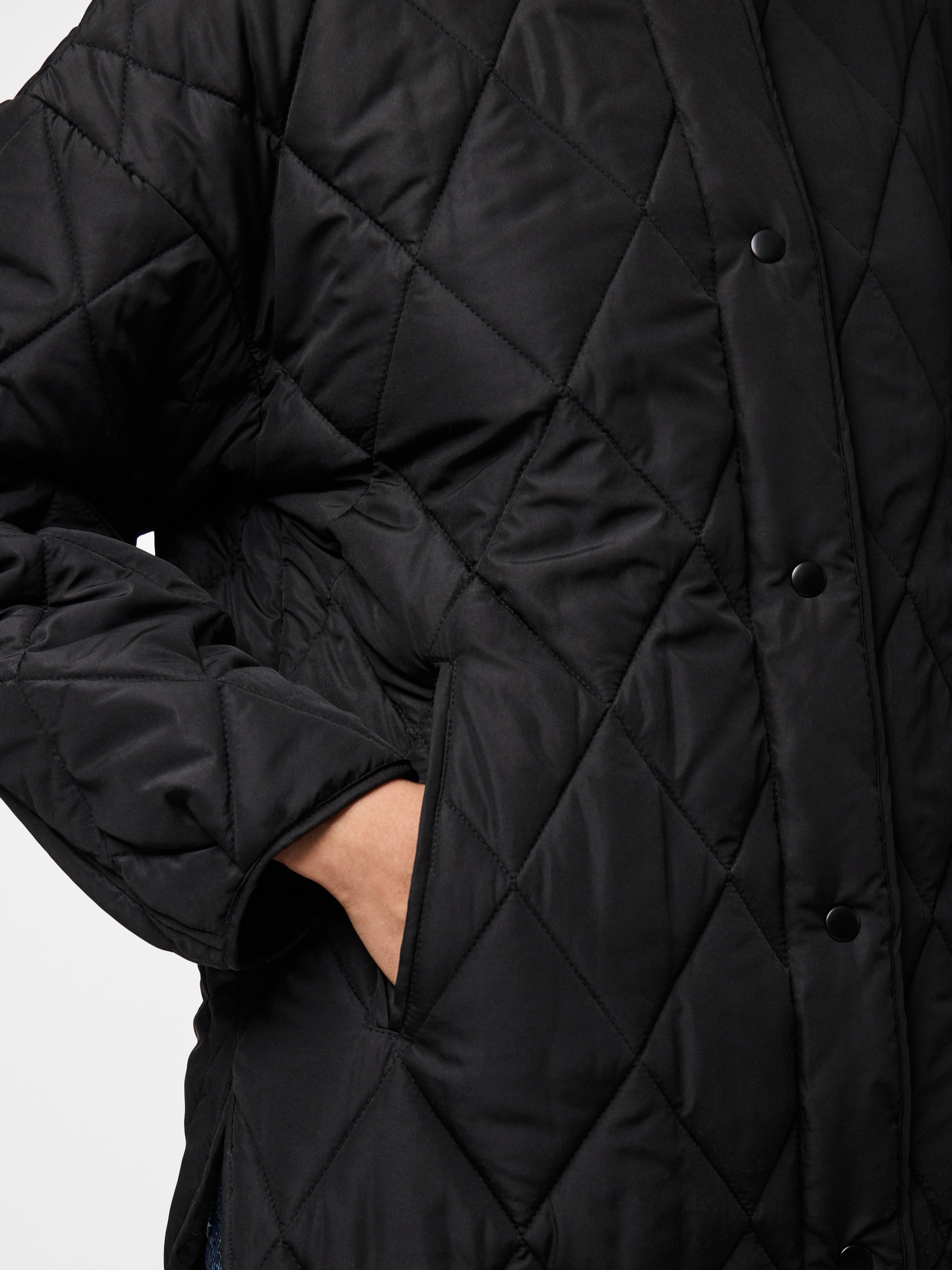 pieces Steppjacke »PCSTELLA QUILTED JACKET NOOS BC« Kunstfaser