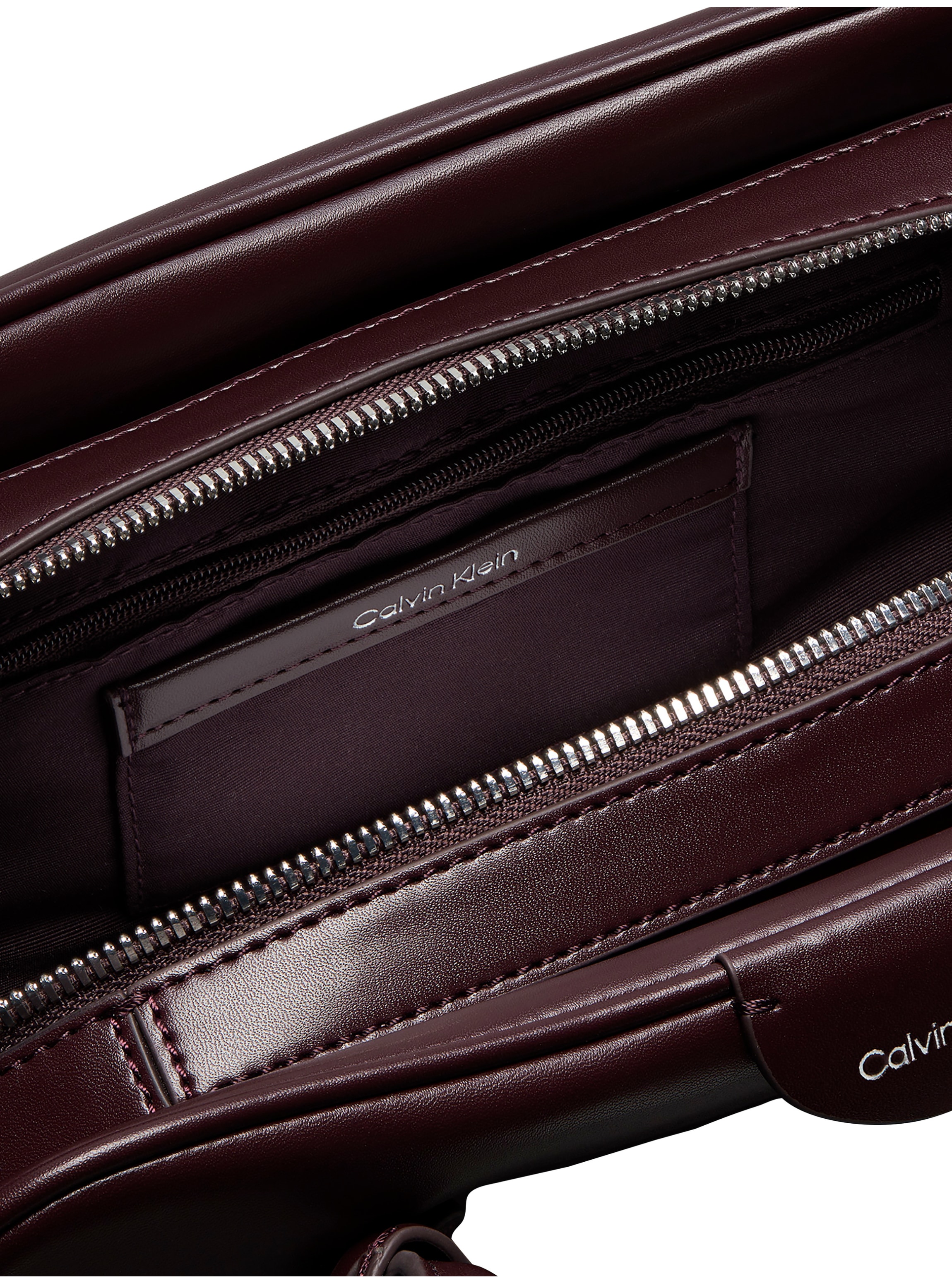 Calvin Klein Schultertasche »EMBLEM TRIO SHOULDER BAG« Mini Bag, Henkeltasche in modischer Form mit Schlüsselanhänger