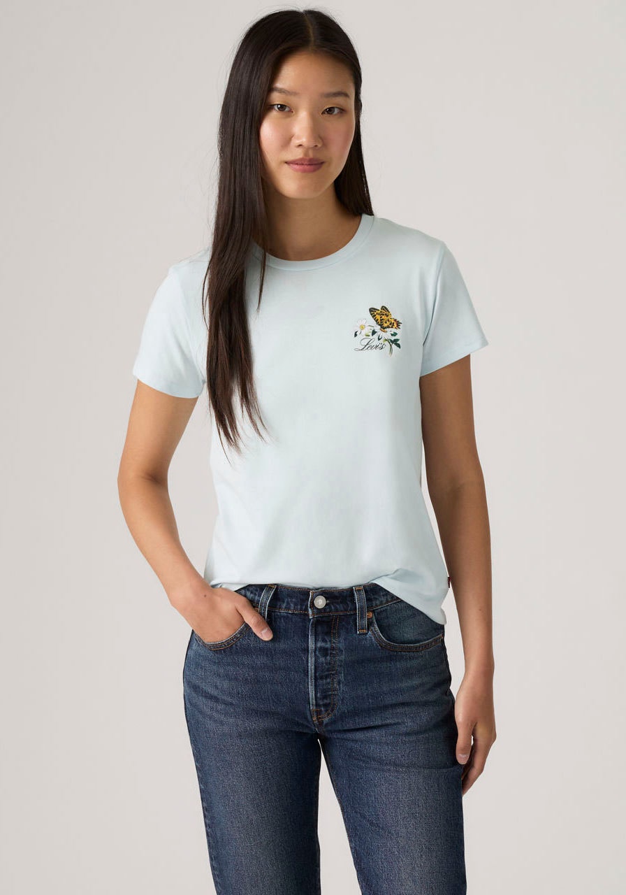 Levis T-Shirt "THE PERFECT TEE" mit Batwing-Logoprint günstig online kaufen