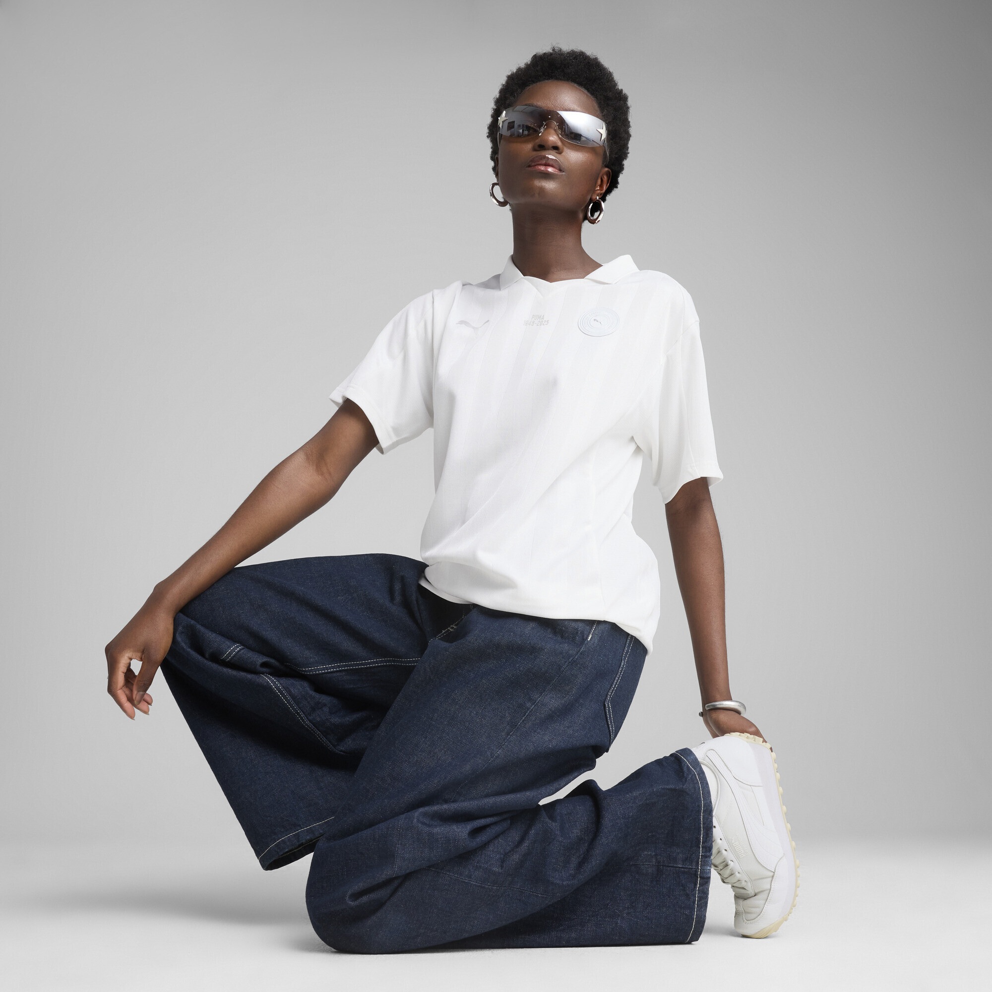 PUMA Trainingsshirt »Jer-She Football-Inspired T-Shirt Damen«