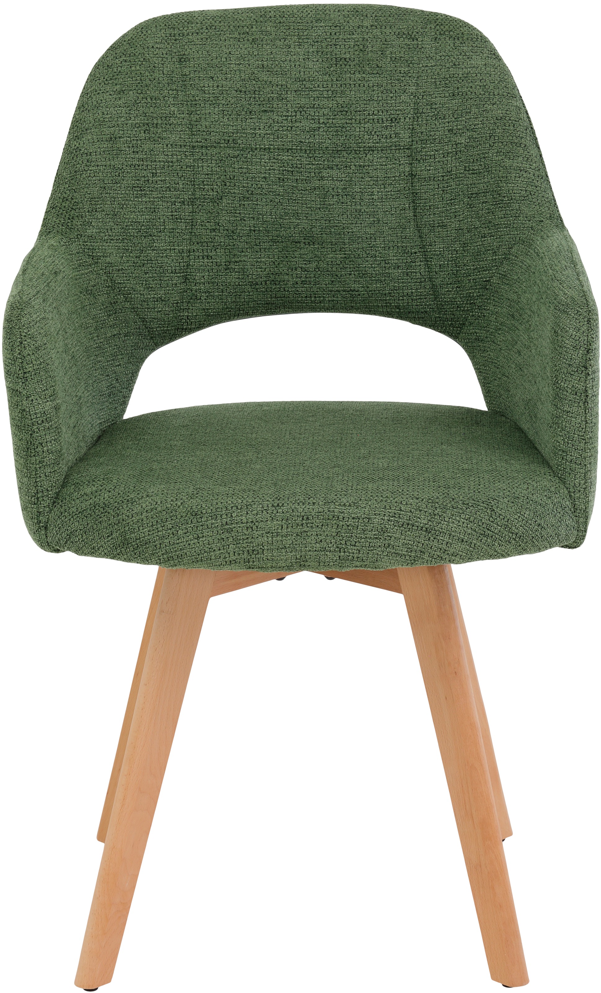 HELA Armlehnstuhl "SOFIA Armlehnenstuhl mit Massivholzgestell, Bezug Websto günstig online kaufen