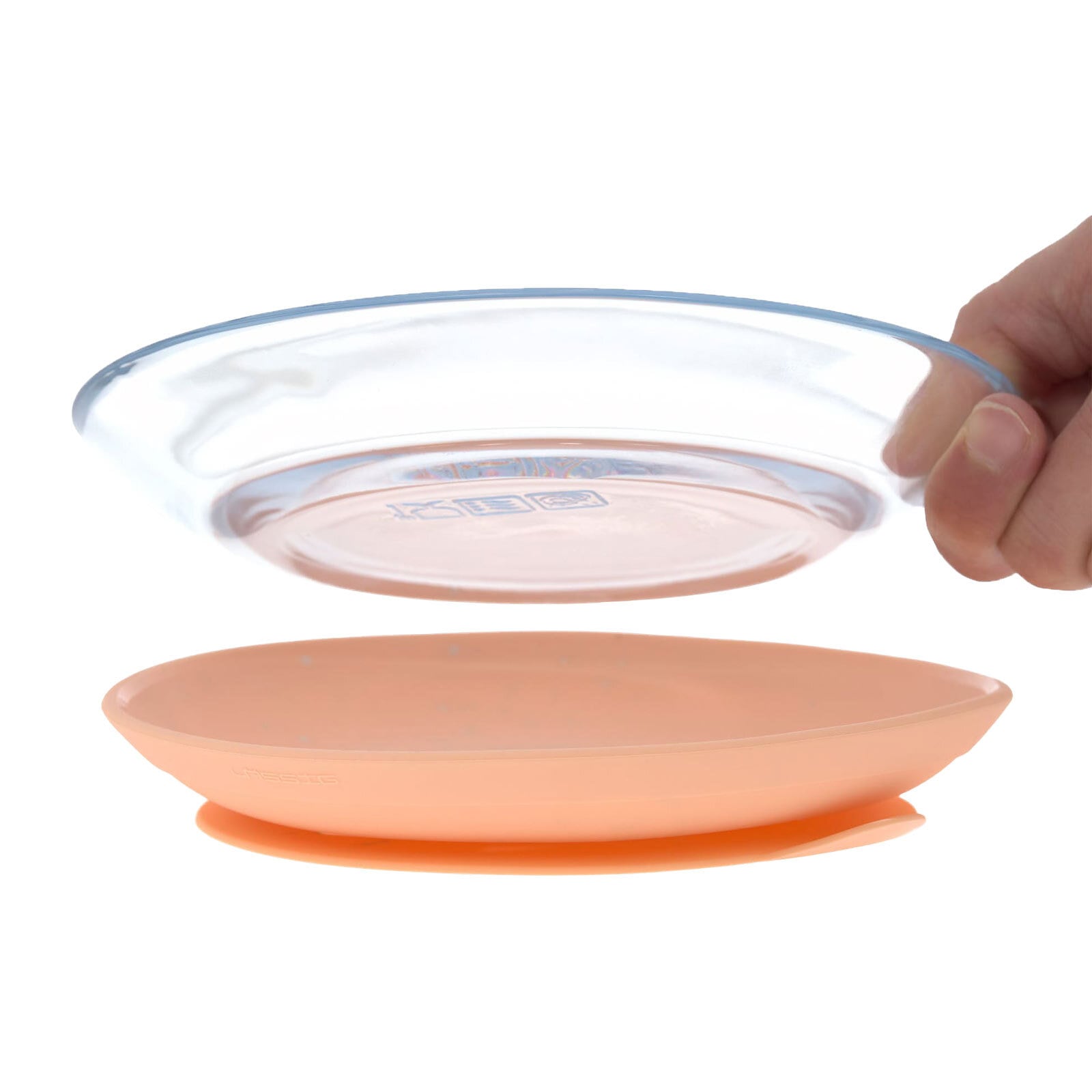 LÄSSIG Kindergeschirr-Set »Kindergeschirr-Set mit Silikonuntersatz 3er Set«