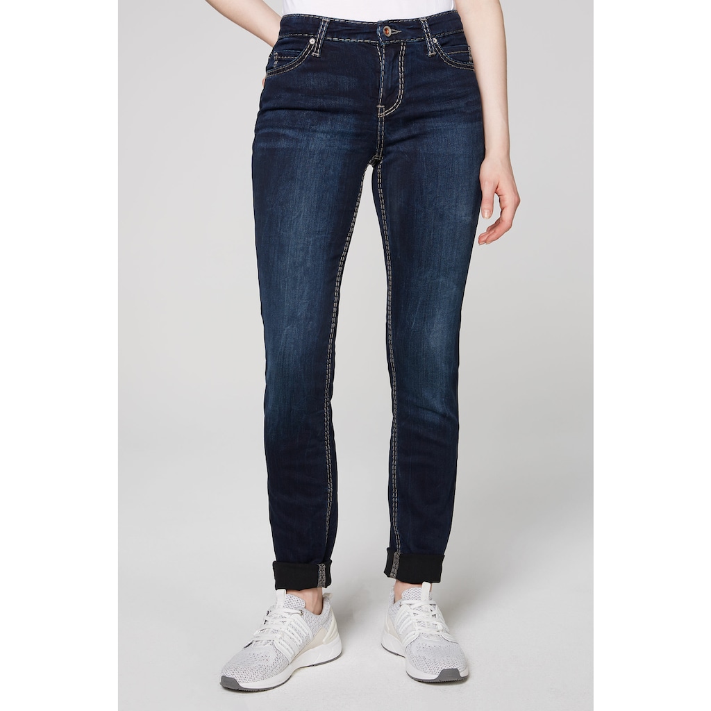 SOCCX Slim-fit-Jeans