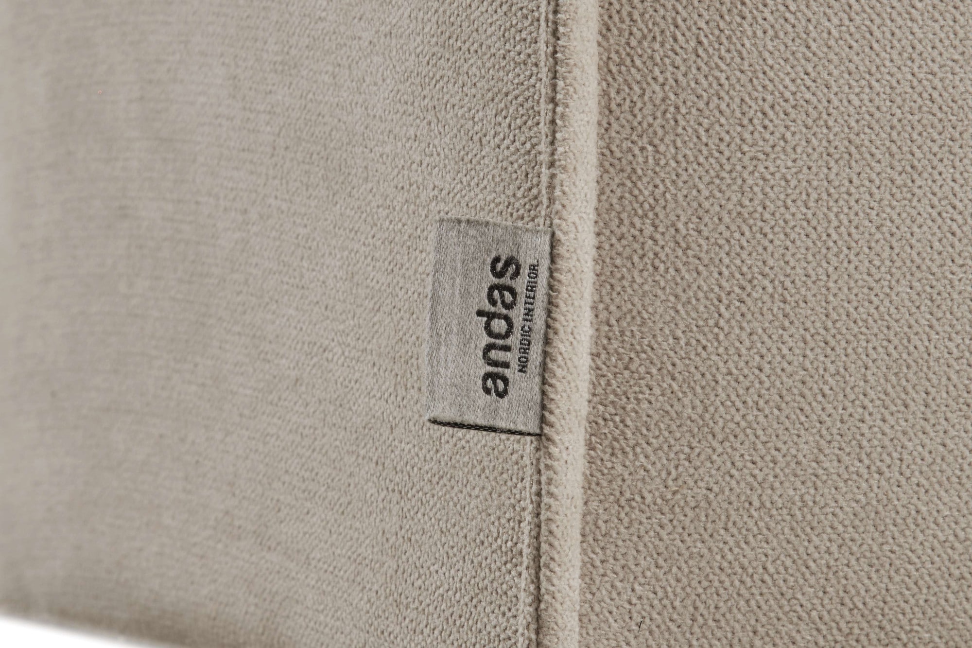 andas Big-Sofa »Venslev«, Lounge-Sofa, mit extra tiefer Sitzfläche und losen Kissen
