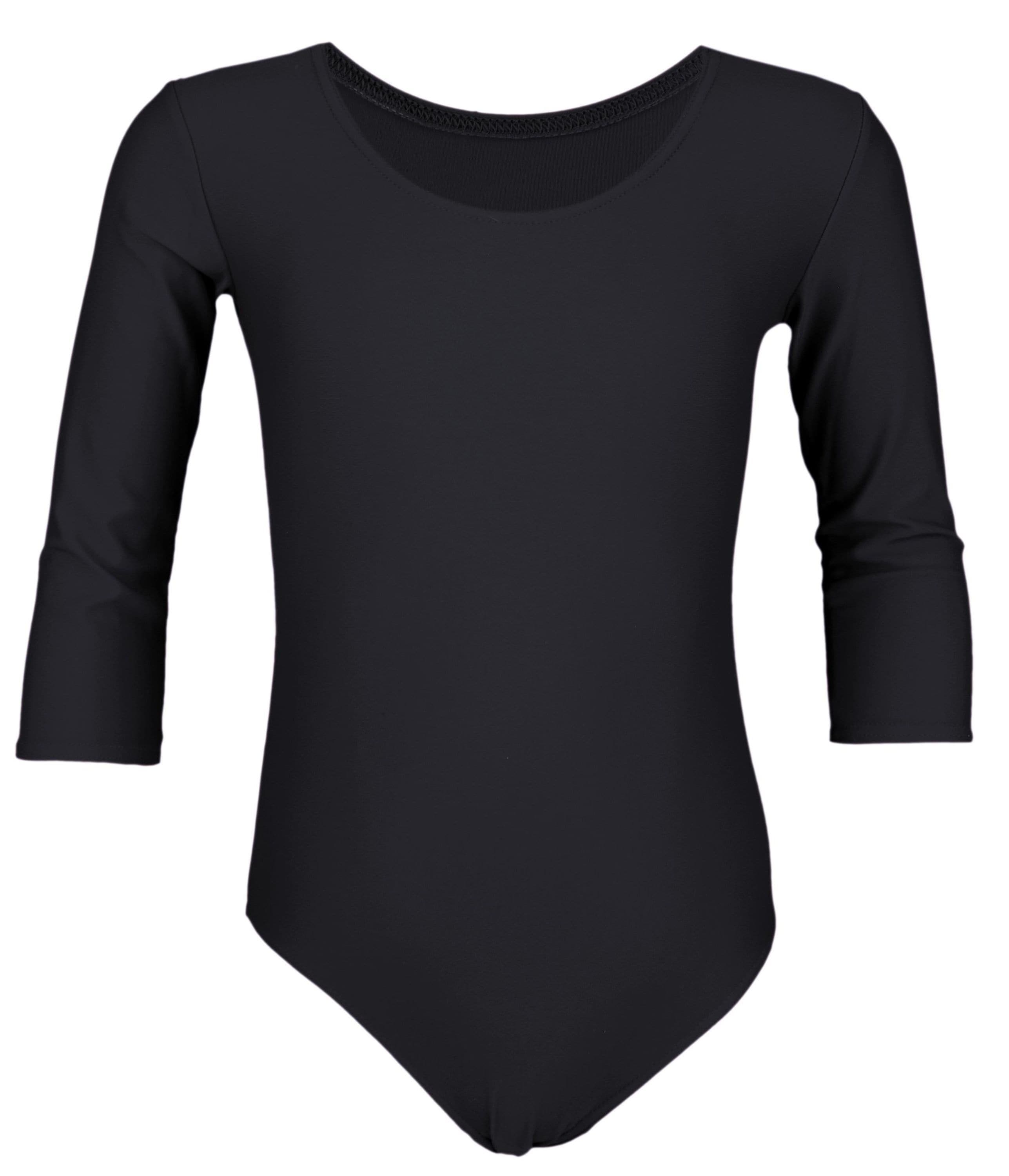 AQUARTI Turnanzug "Body Mädchen Ballett Trikot 3/4 Arm"