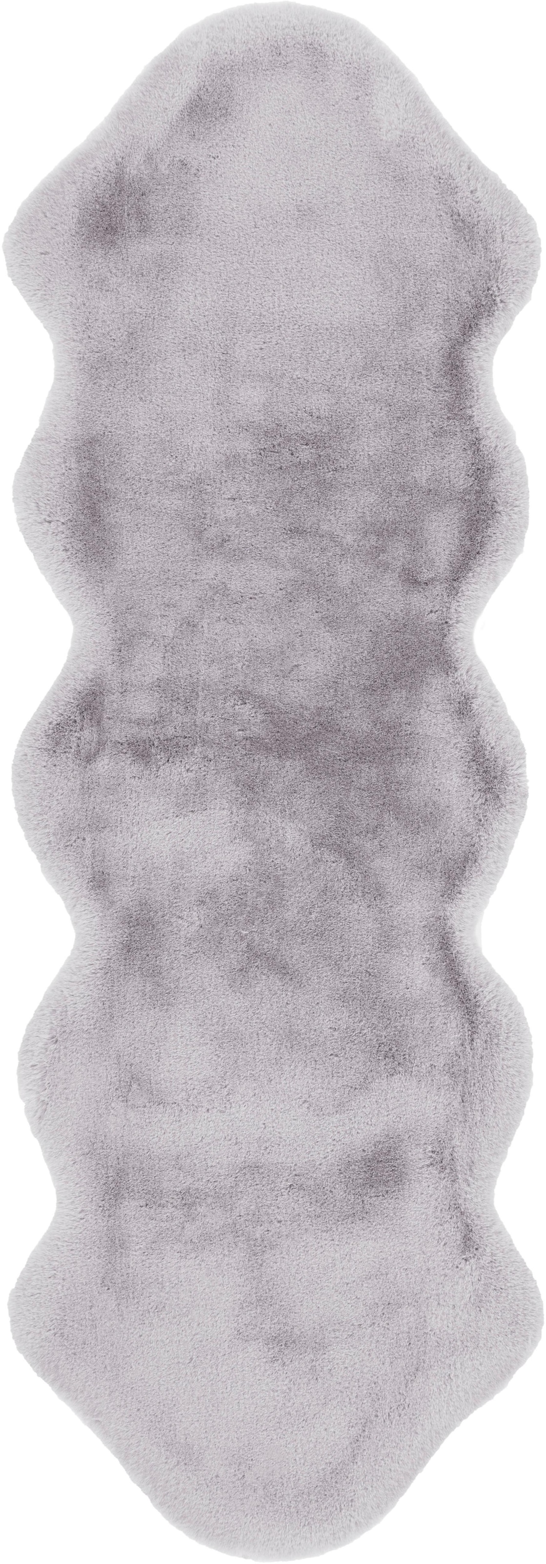 Arte Espina Fellteppich »Rabbit 300«, fellförmig, 35 mm Höhe, Kunstfell, Kaninchenfell-Haptik, supersoft, ideal als Bettvorleger