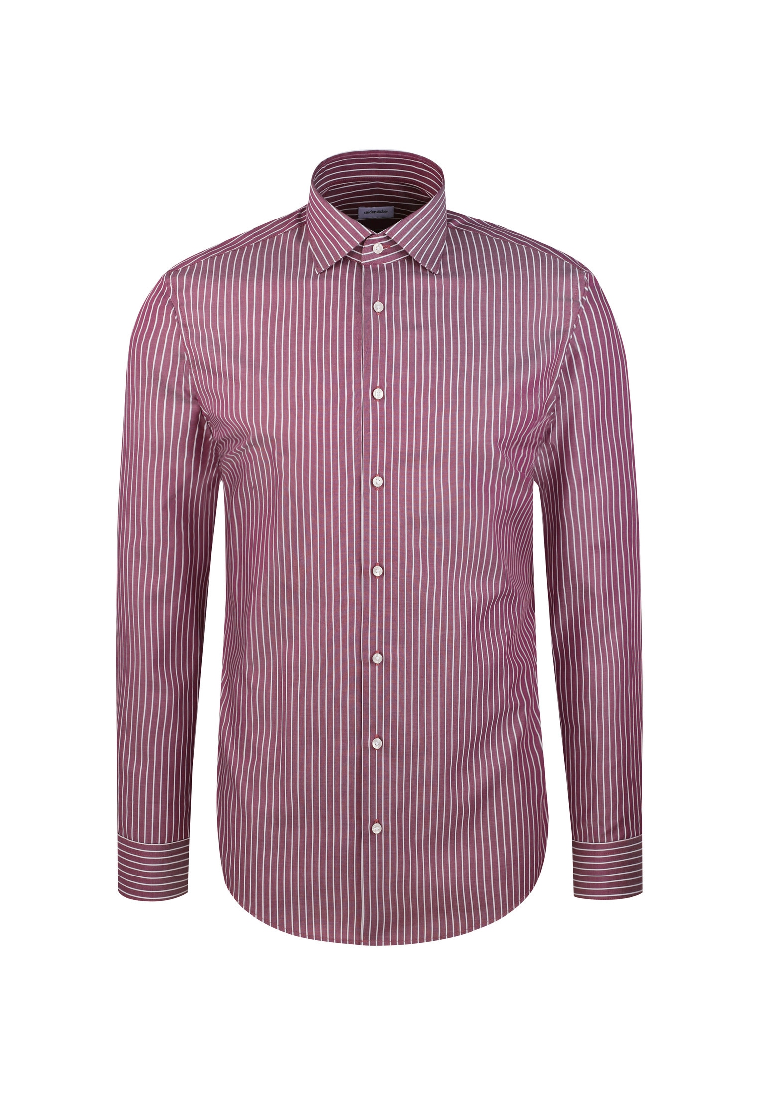 seidensticker Businesshemd »Schwarze Rose« Slim 1/1 Kentkragen Gestreift