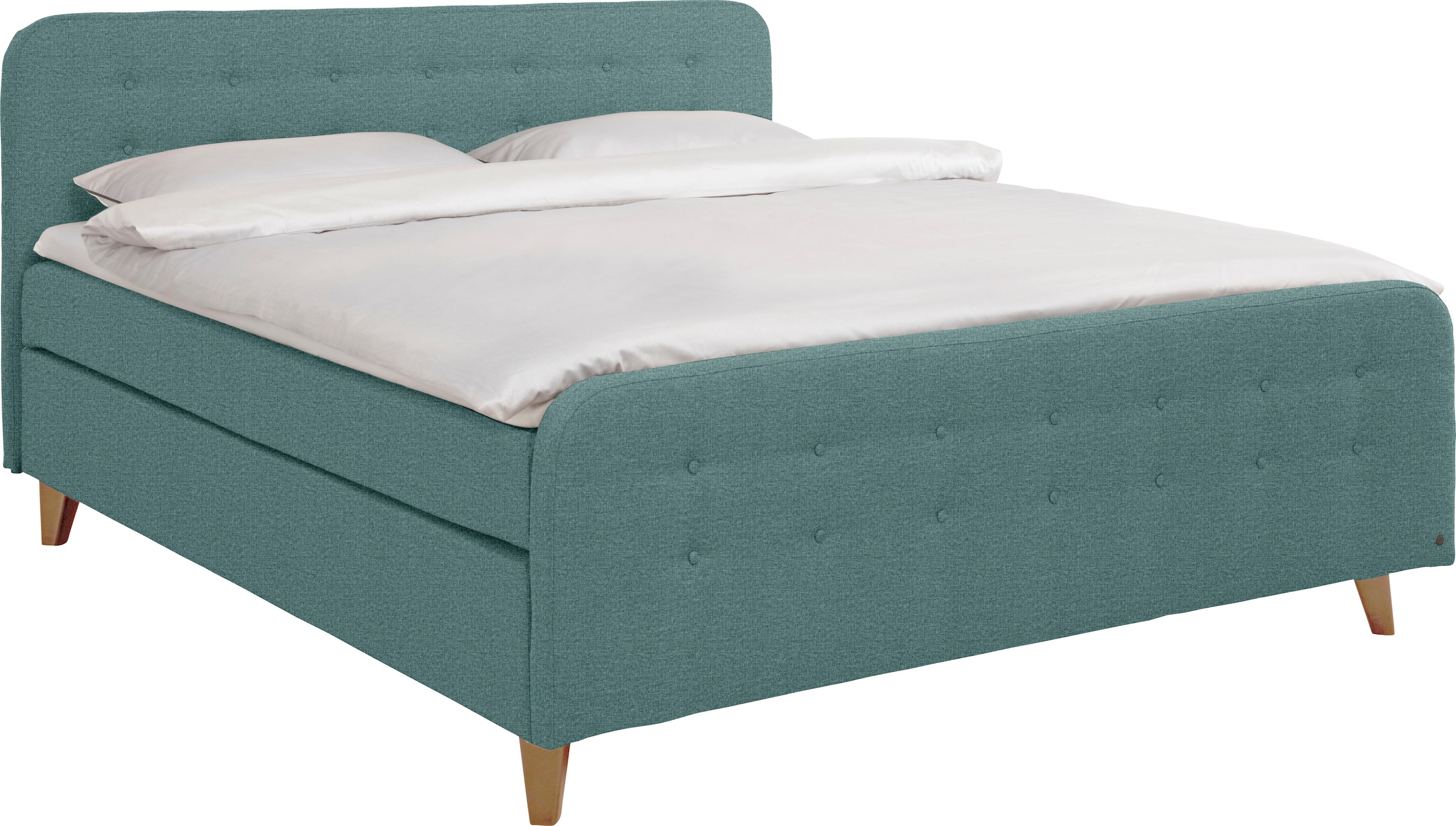 TOM TAILOR HOME Boxspringbett "NORDIC BOX", mit Knopfheftung im Kopfteil un günstig online kaufen