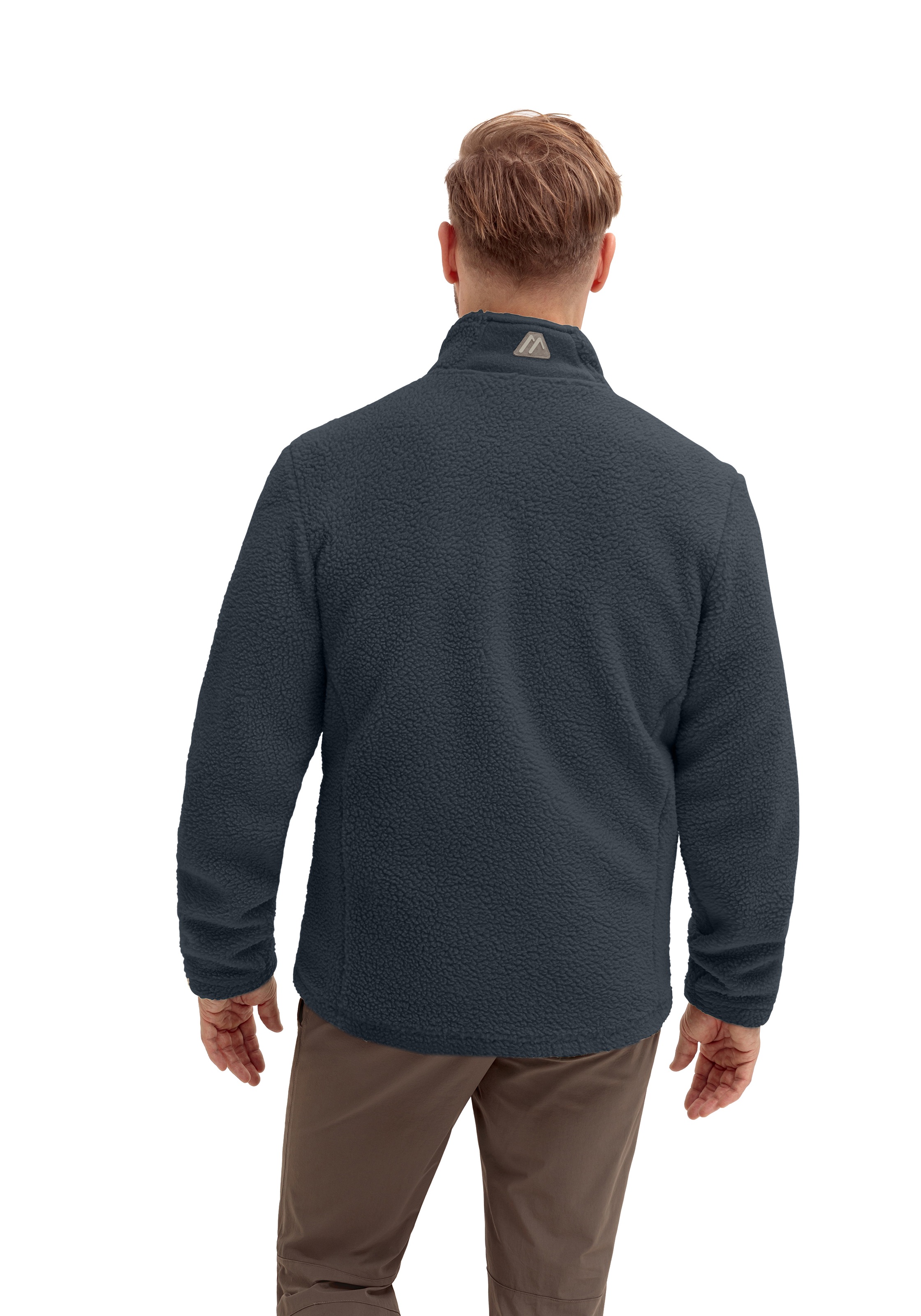 Maier Sports Fleecejacke »Racka M«, Herren Fleece, funktioneller Midlayer, Full-Zip