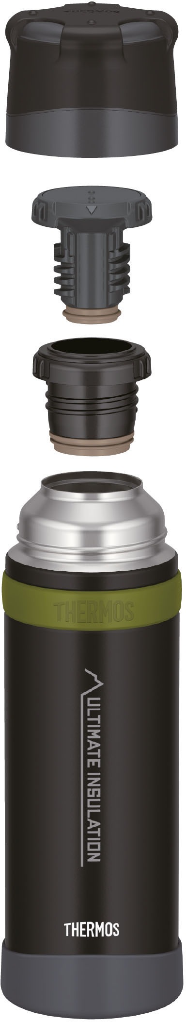 Thumbnail - THERMOS Thermoflasche "Mountain" Edelstahl
