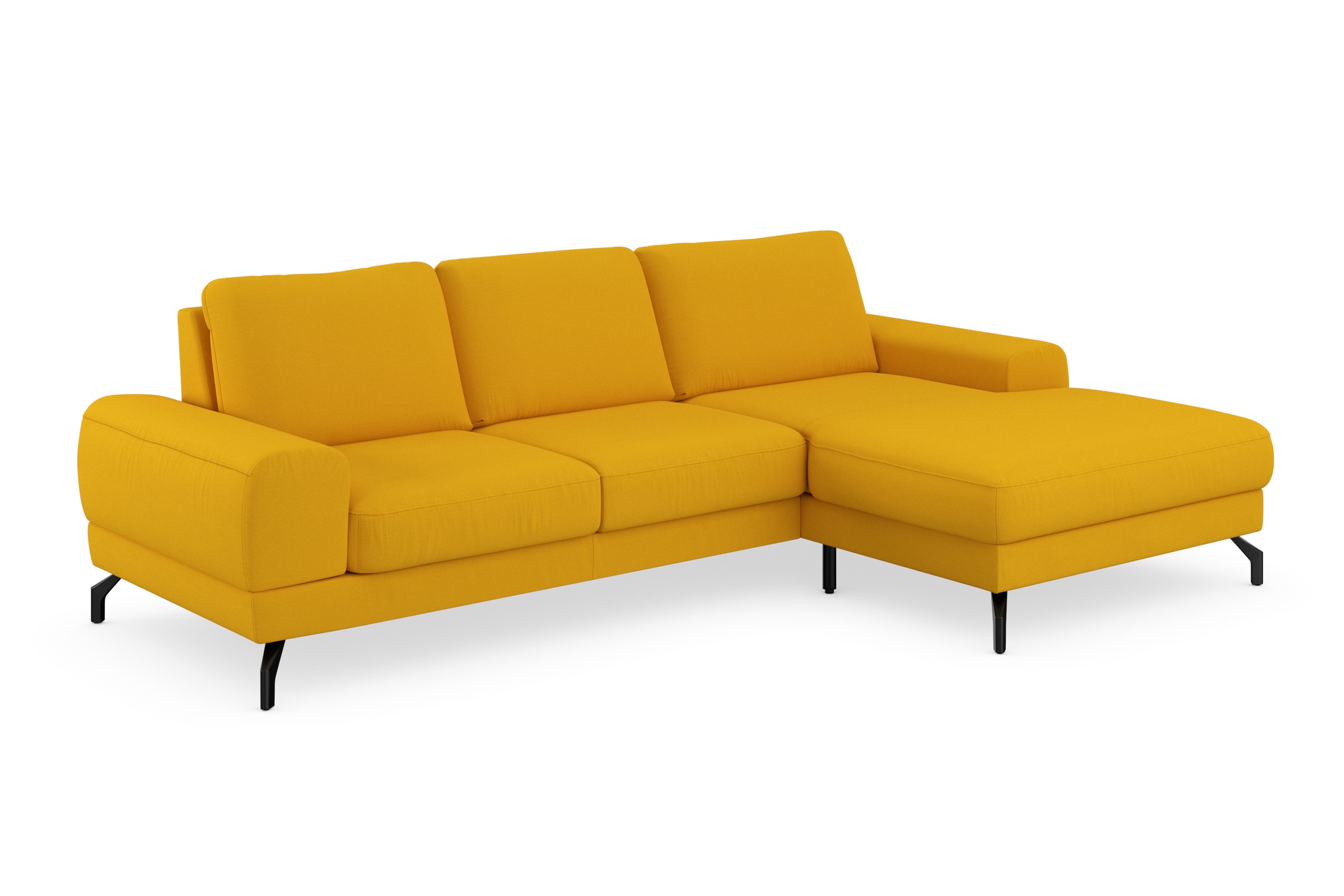sit&more Ecksofa »Cinturo L-Form«, inklusive Sitztiefenverstellung und Federkern, Sitzhöhe 45 cm