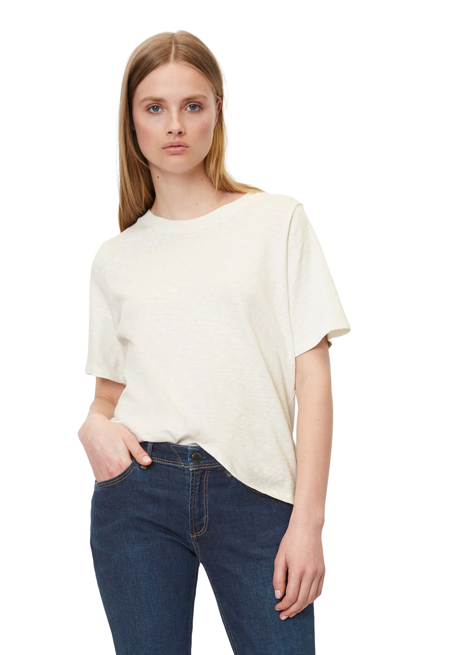 Marc O'Polo DENIM T-Shirt »aus softer Bio-Baumwolle«