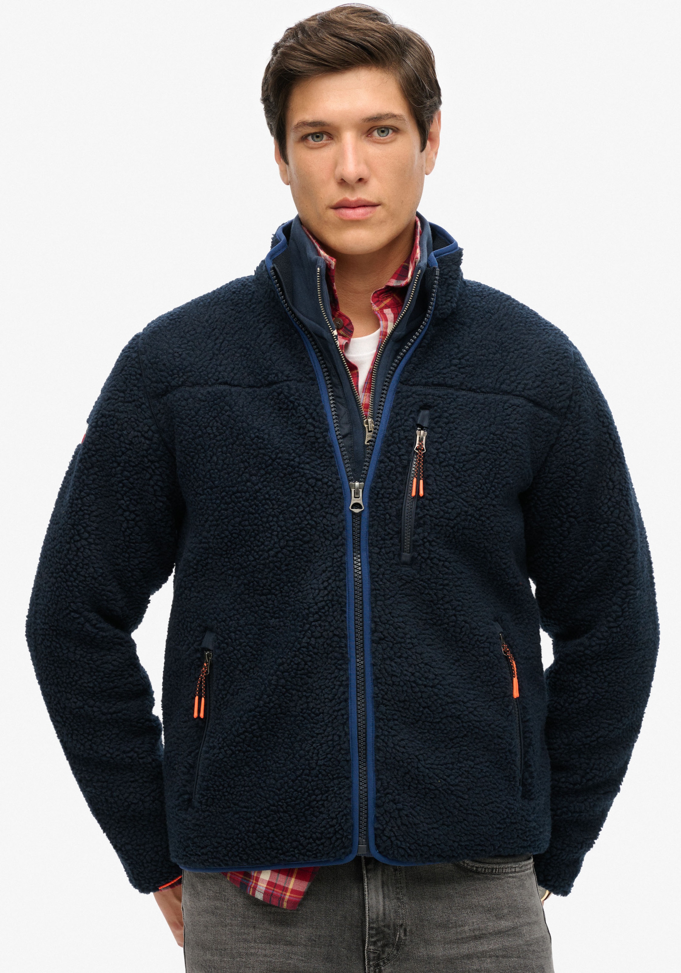 Superdry "OUTDOOR FULL ZIP FLEECE" ohne Kapuze günstig online kaufen