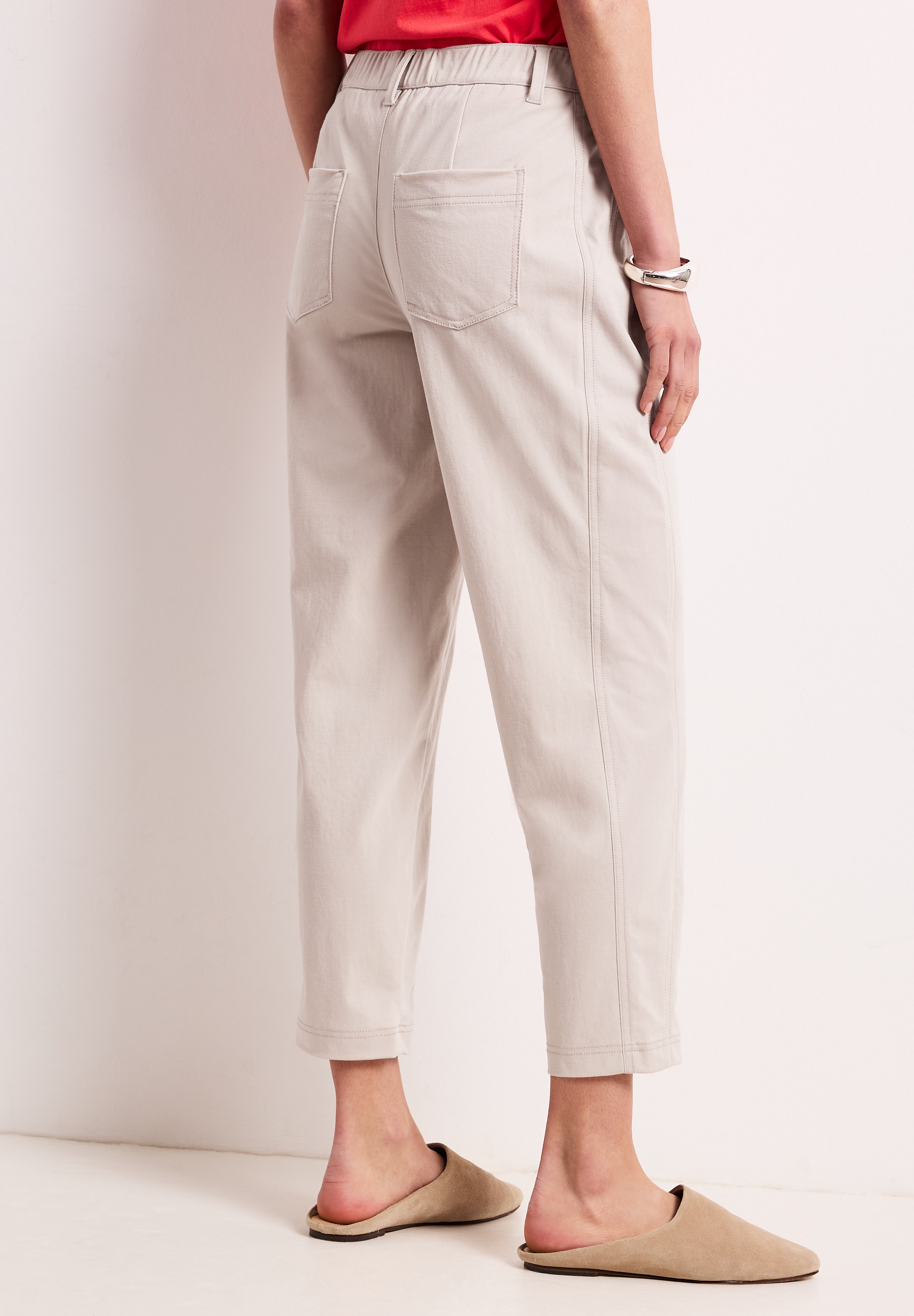 STREET ONE Stoffhose  High Waist