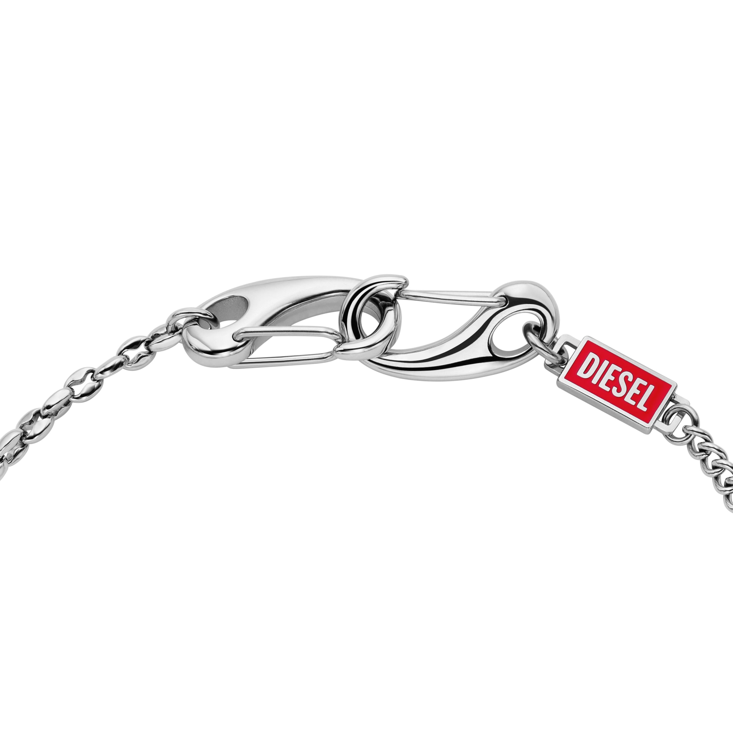Diesel Kette ohne Anhänger »Schmuck Geschenk Edelstahl Halsschmuck Halskette Diesel Font« Emaille