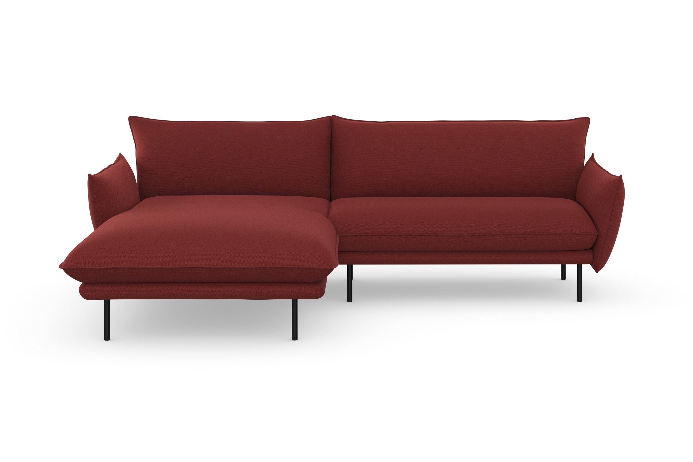 OTTO home Ecksofa "Stine L-Form" Besonderes Design durch Kissenoptik und Ke günstig online kaufen