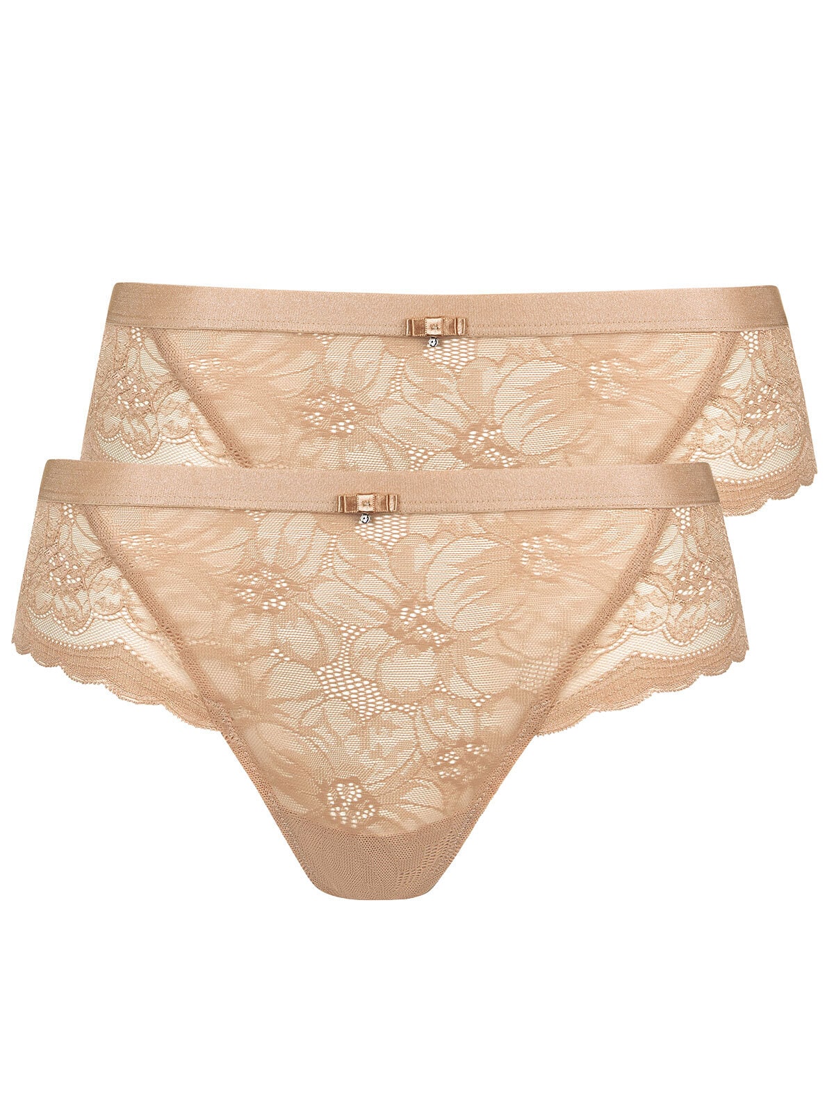 Lisca Brasilslip »2er Pack Damen Brazilian Slip Evelyn«, (Spar-Pack, 2 Stück St.)