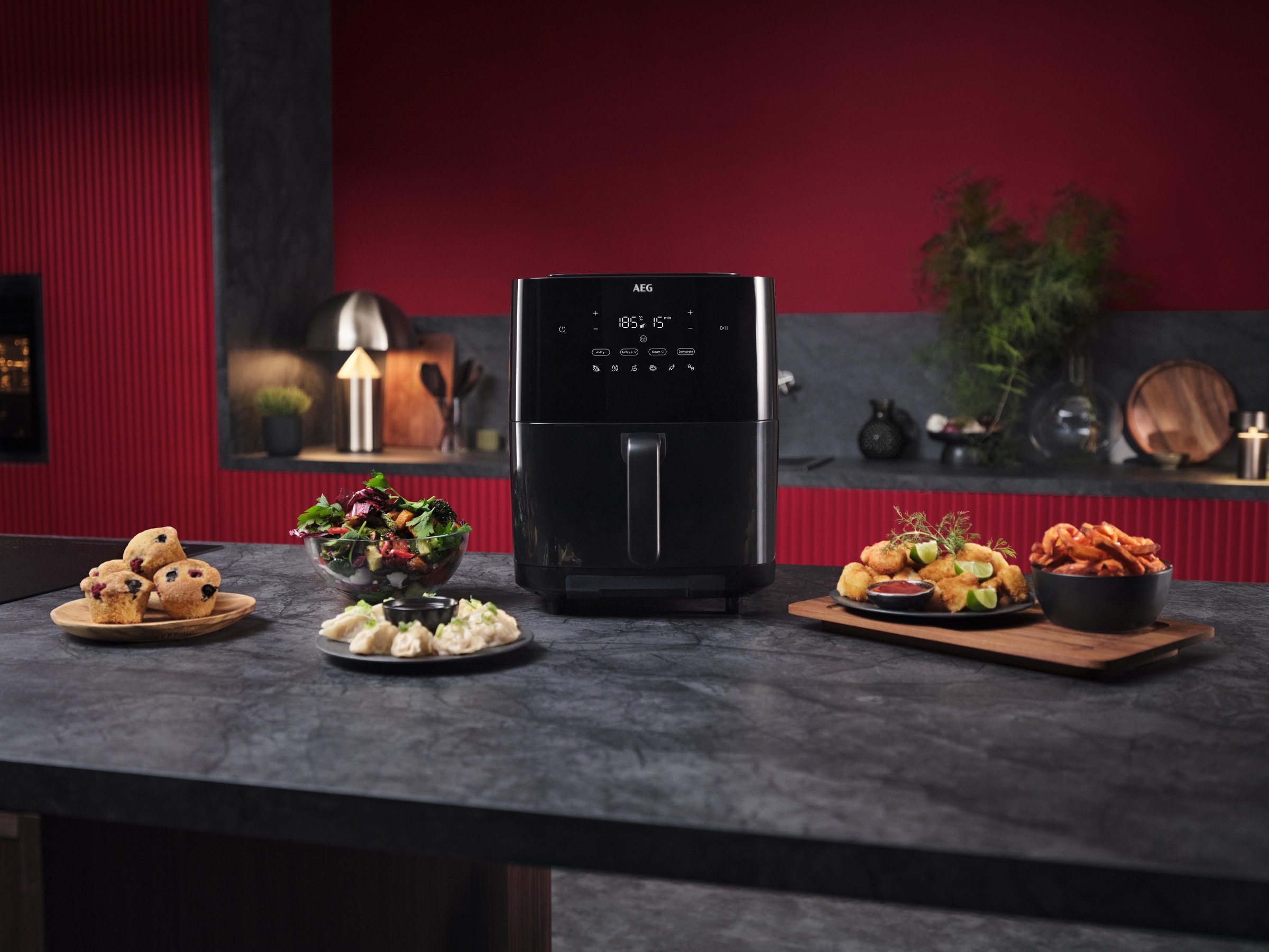 AEG "8000 (AAF7SB) 10 voreingestellte Funktionen" 1700 Frittieren, Dampfgar günstig online kaufen
