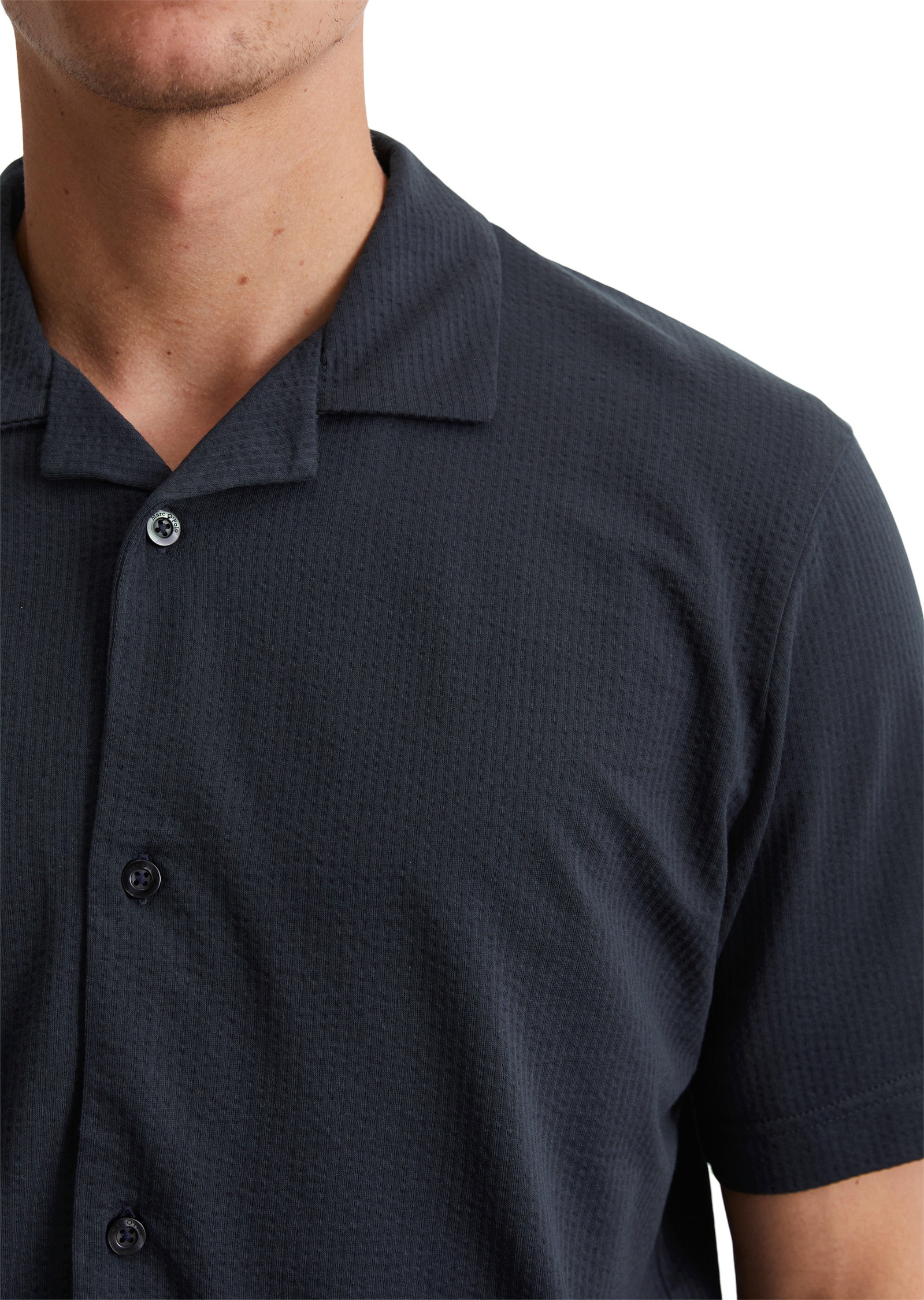 Marc O'Polo Poloshirt »aus Bio-Baumwoll-Mix«