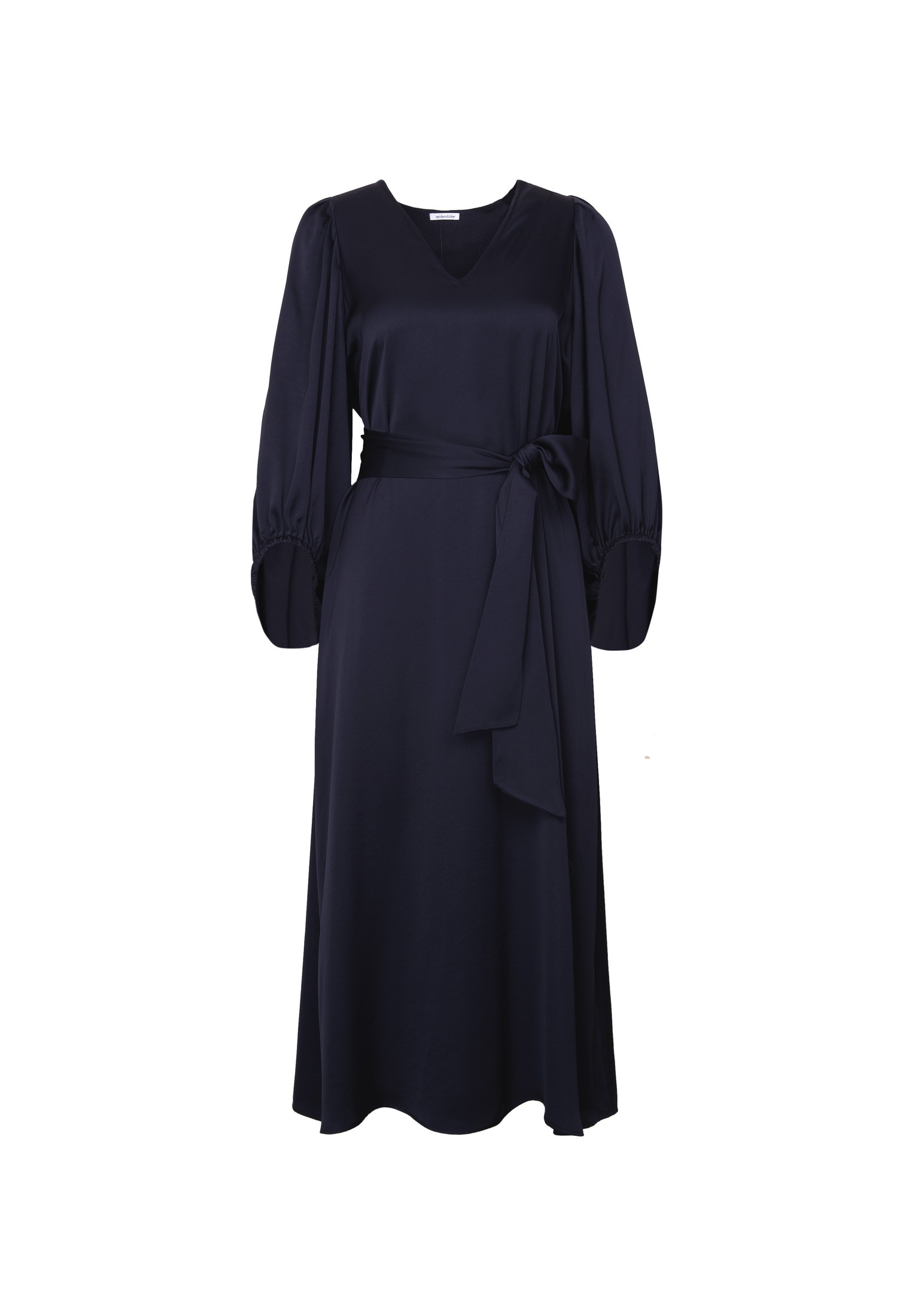 seidensticker Sommerkleid 3/4 V-Neck Uni