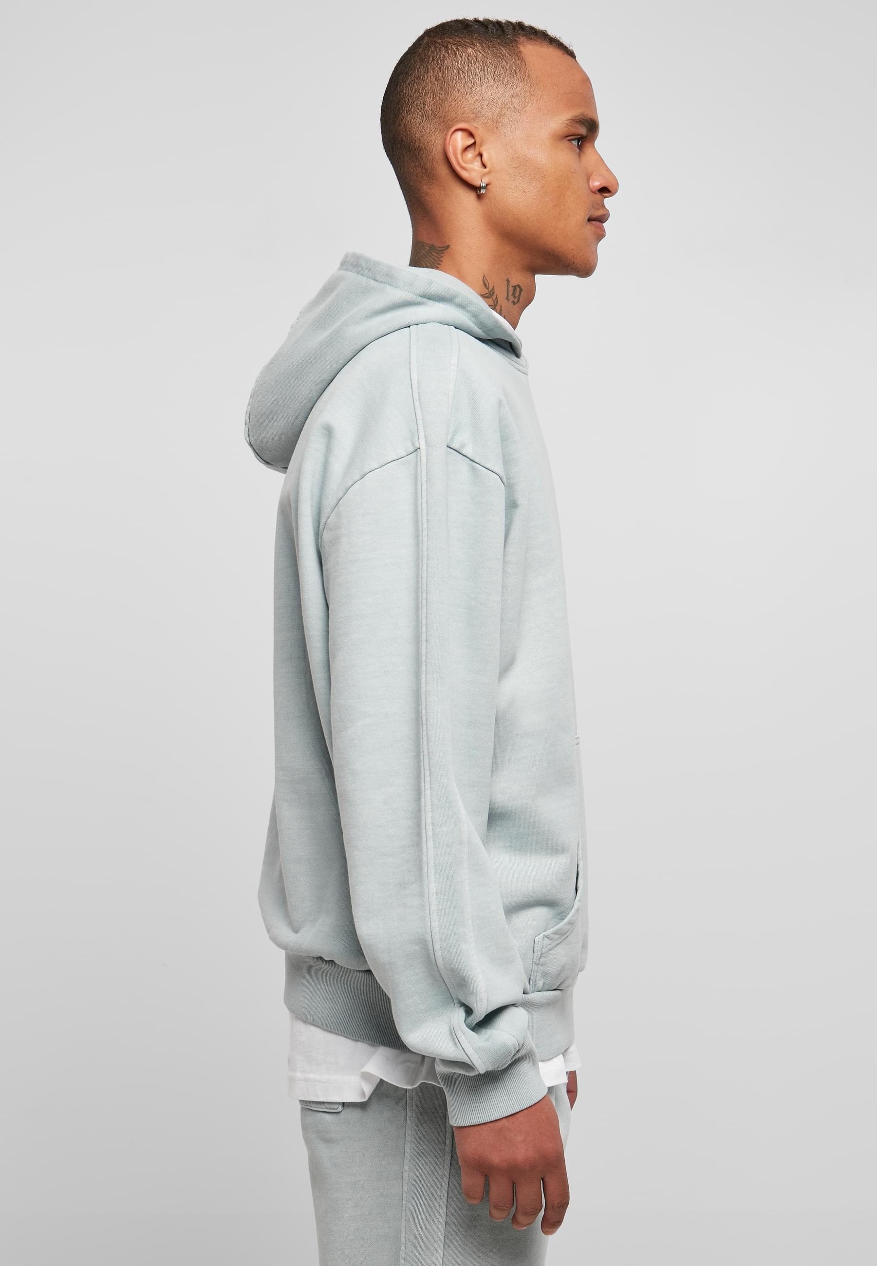 URBAN CLASSICS Kapuzensweatshirt »Urban Classics Herren Heavy Terry Garment Dye Hoody«, (1 tlg.)
