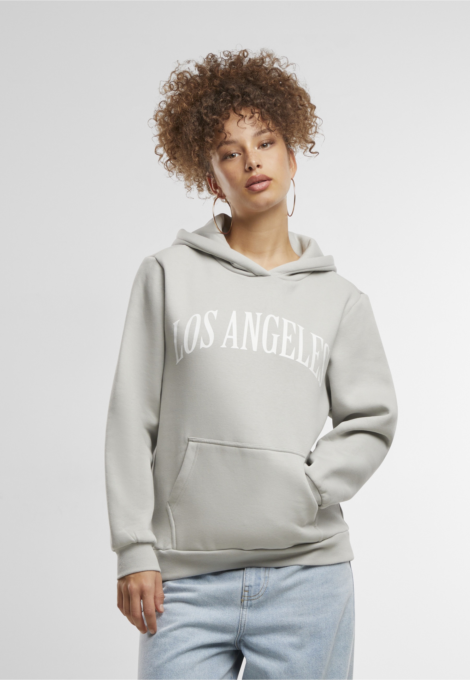 Thumbnail - Miss Tee Kapuzensweatshirt "Miss Tee Los Angeles Ladies Fluffy Hoody"