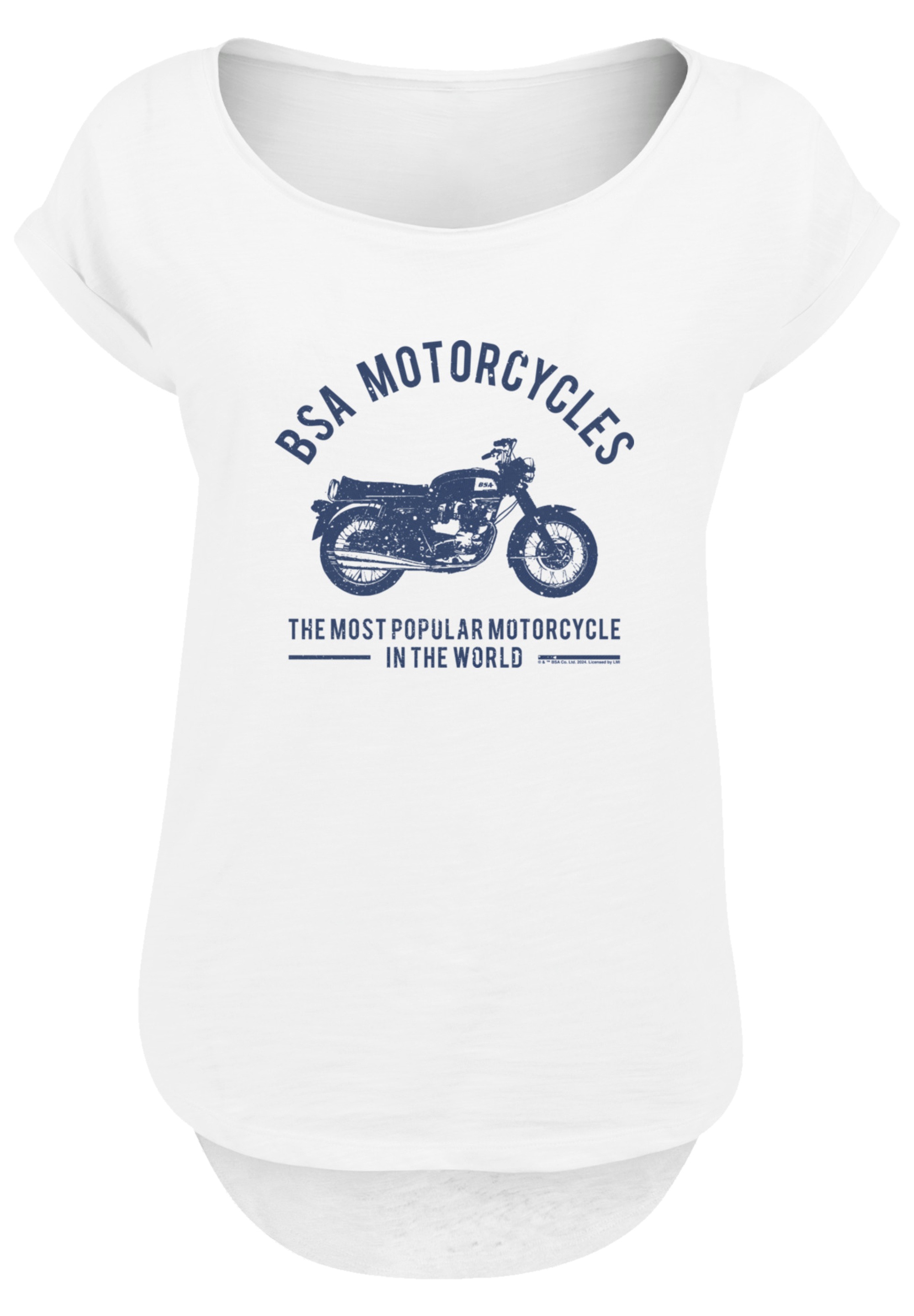F4NT4STIC T-Shirt "BSA Motorcycles Most Popular In The World", Premium Qual günstig online kaufen