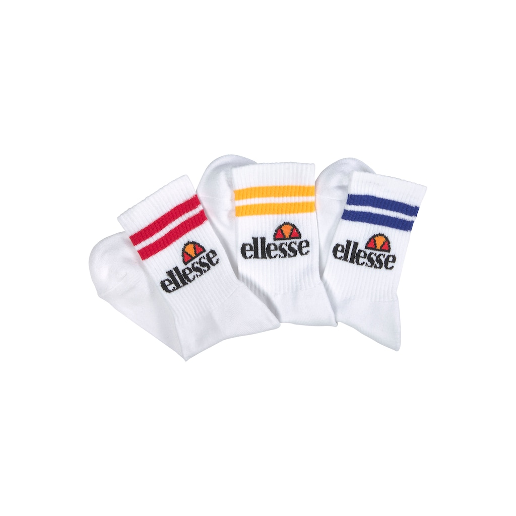 Ellesse Sportsocken »Pullo 3Pk Socks«, (Set)