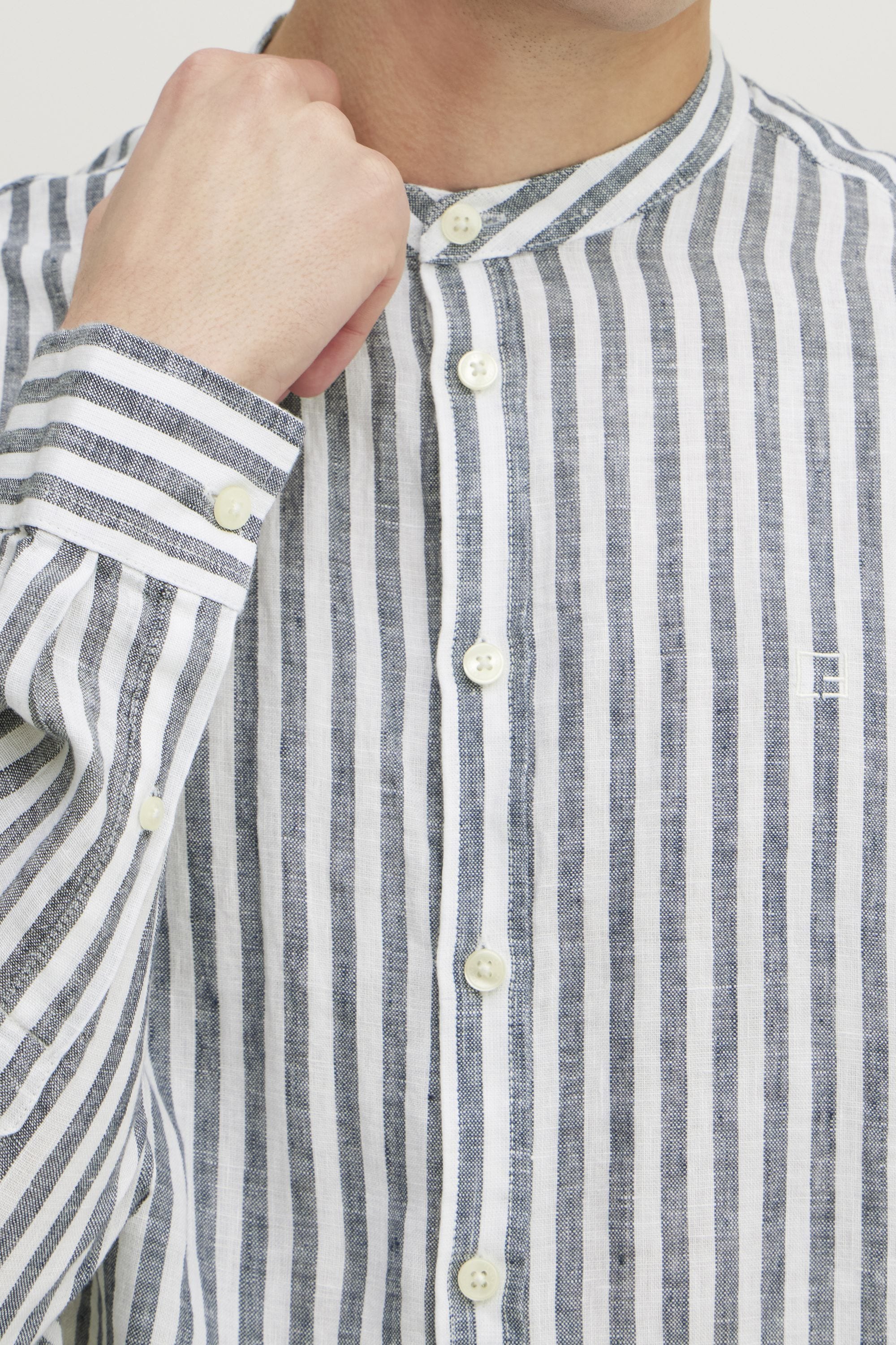 Casual Friday Langarmhemd »Langarmhemd CFANTON LS CC linen striped shirt«
