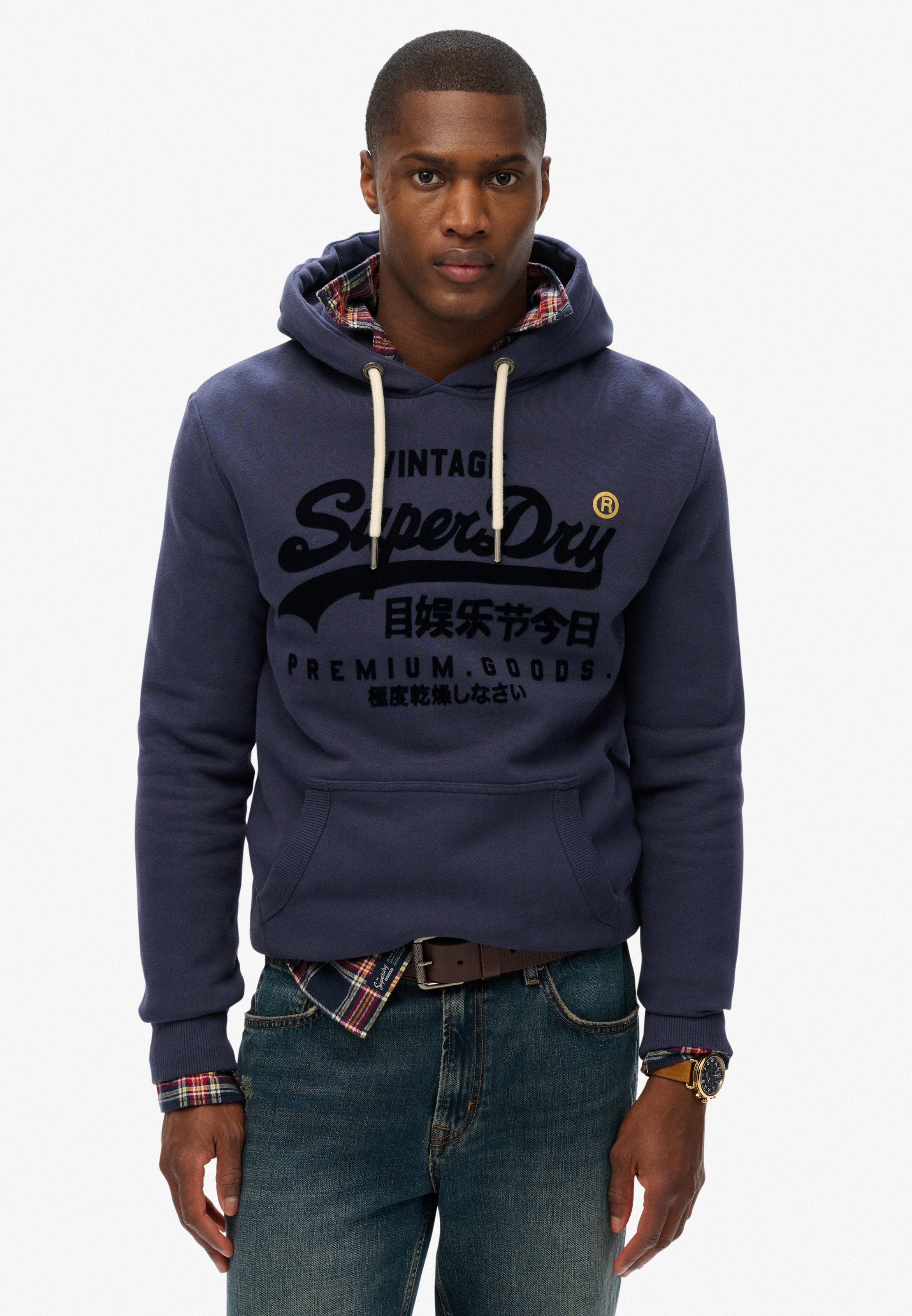 Superdry Kapuzensweatshirt "VL TONAL RELAXED HOOD" günstig online kaufen