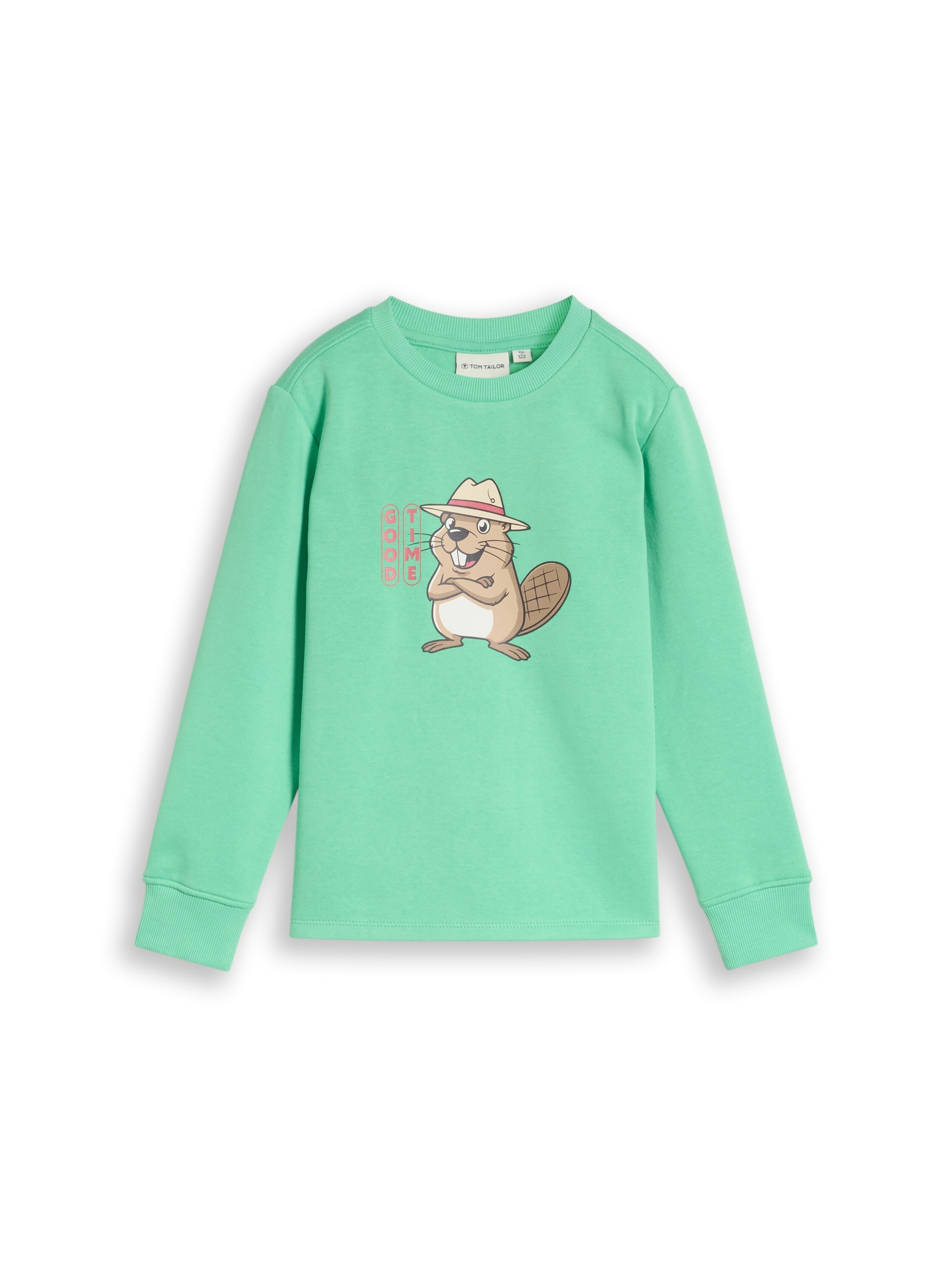 TOM TAILOR Sweater, mit Frontprint / Rundhals / für Kids