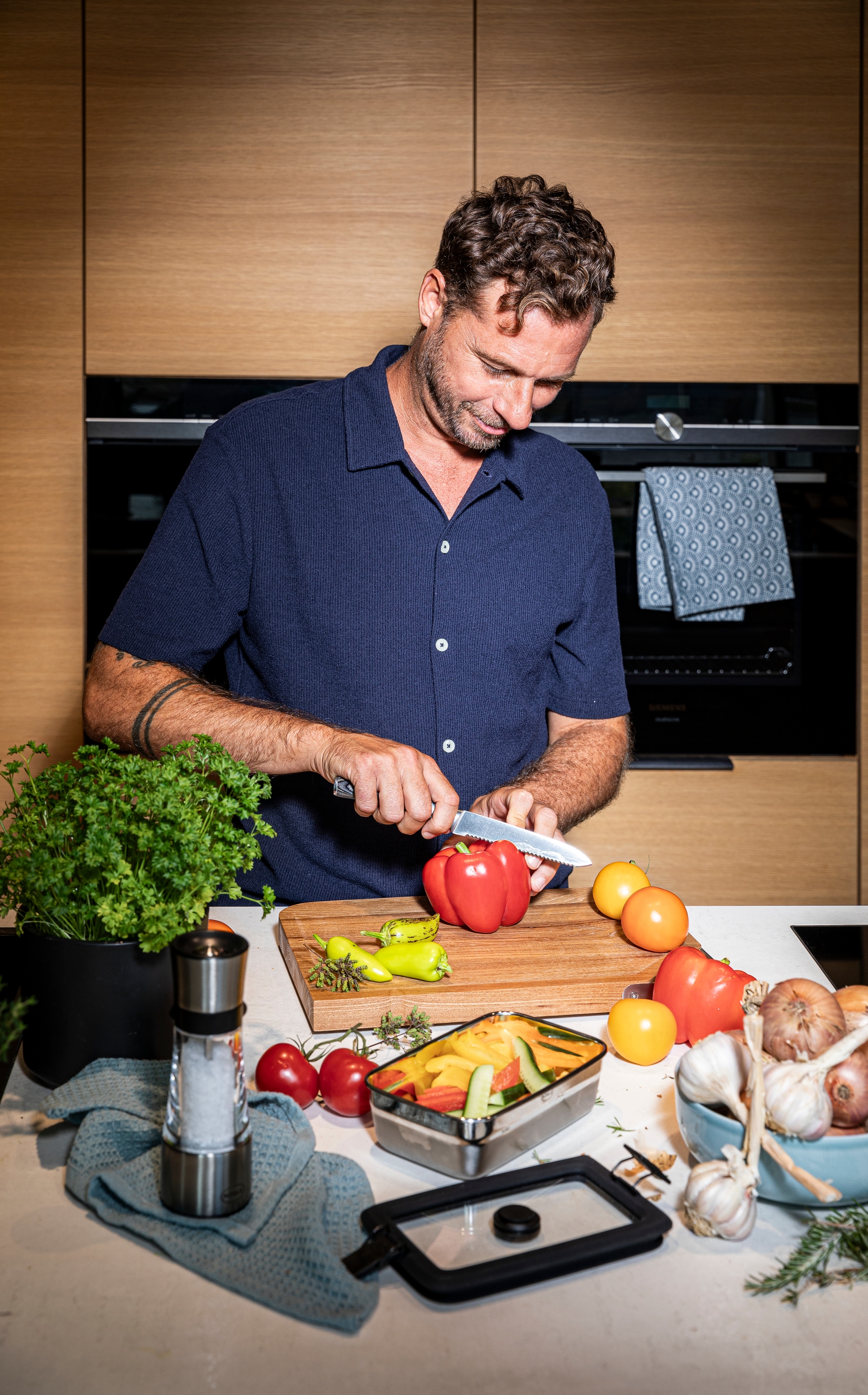 RÖSLE Universalküchenmesser »WOLFGREY, 13 cm, Griff Pakka«