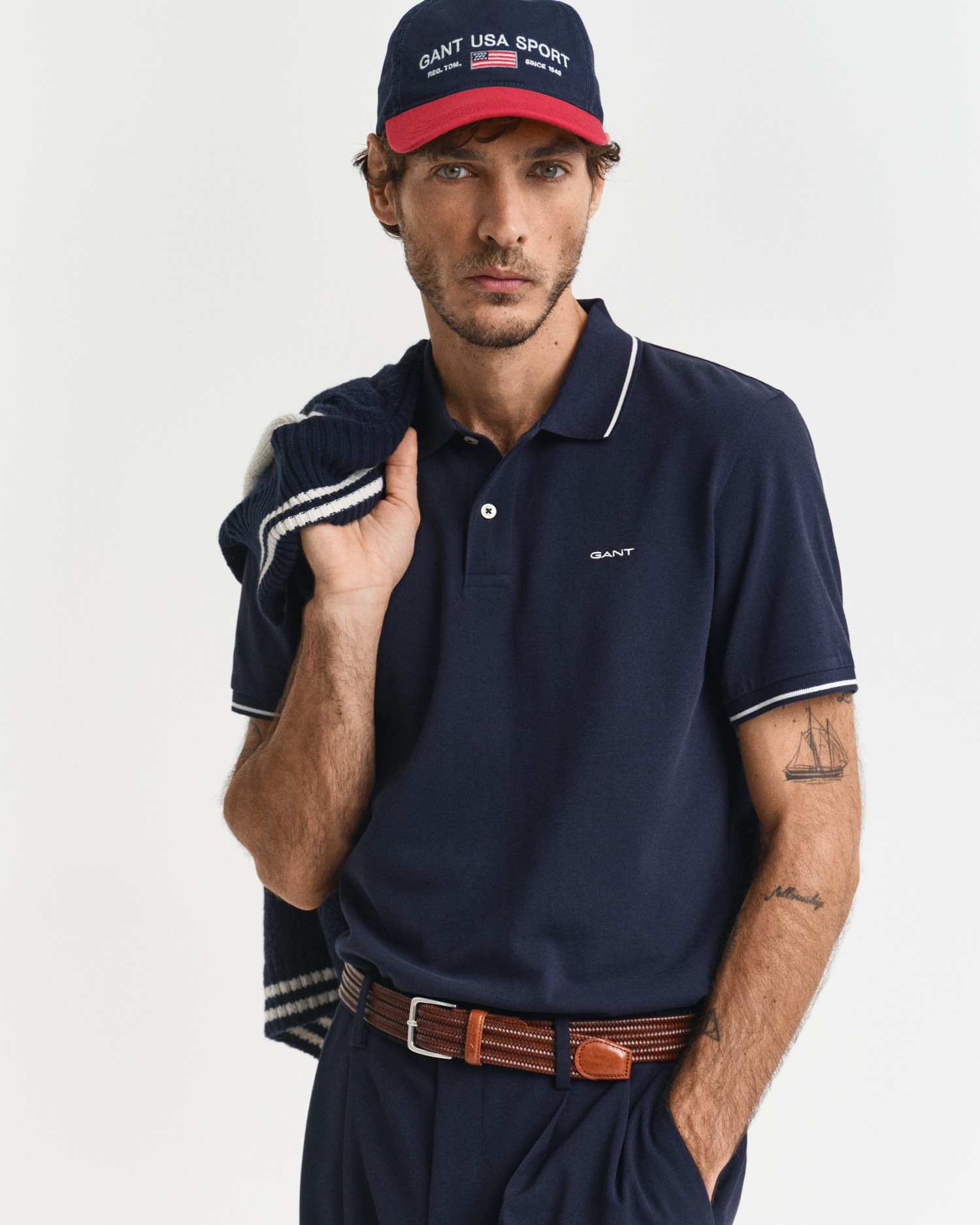 Gant "TIPPING SS PIQUE POLO" günstig online kaufen