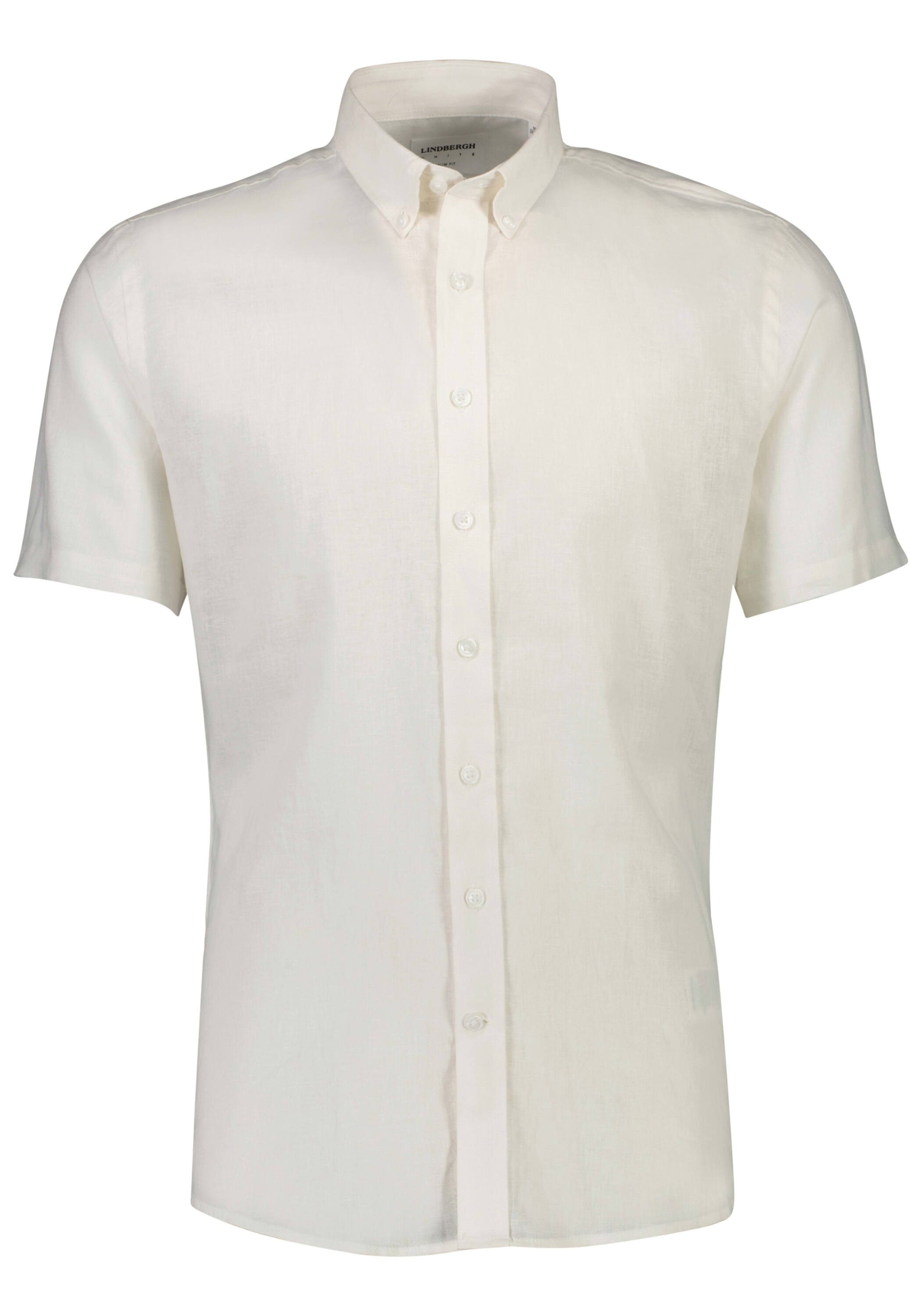 LINDBERGH Leinenhemd »Leinenhemd (Kurzarm) Slim Fit«