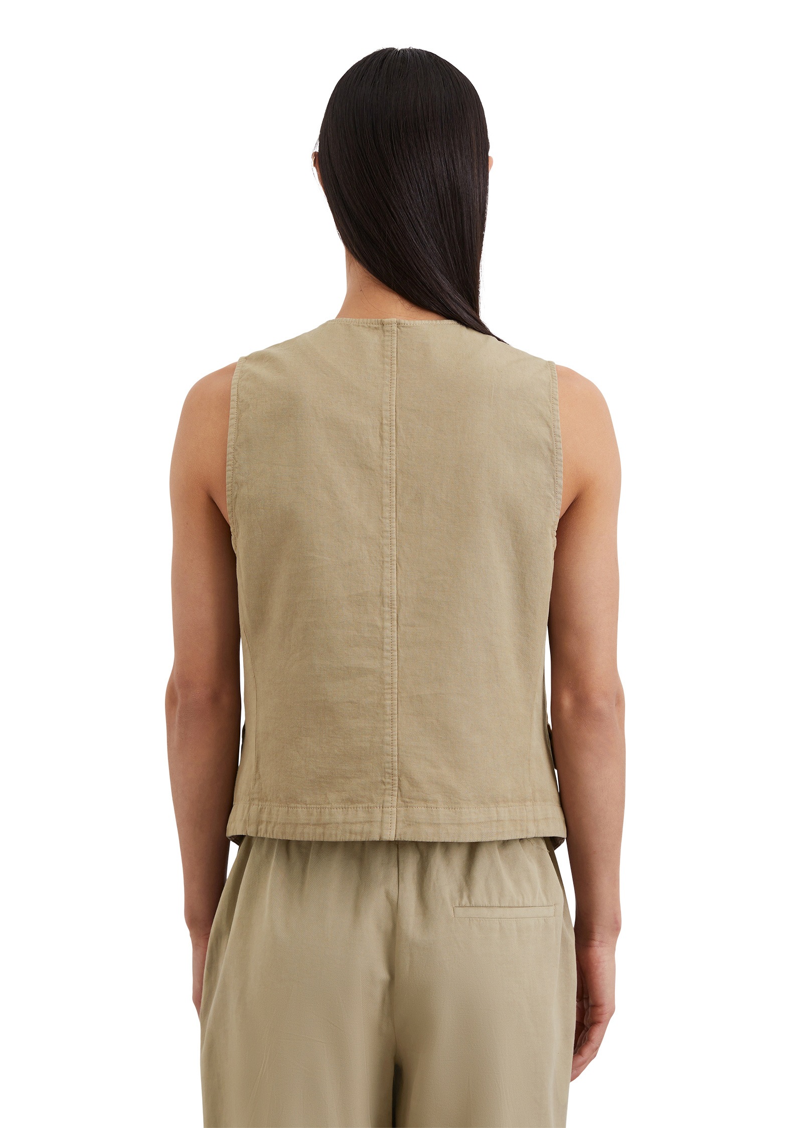 Marc O'Polo Anzugweste »aus Organic-Cotton-Leinen-Mix«