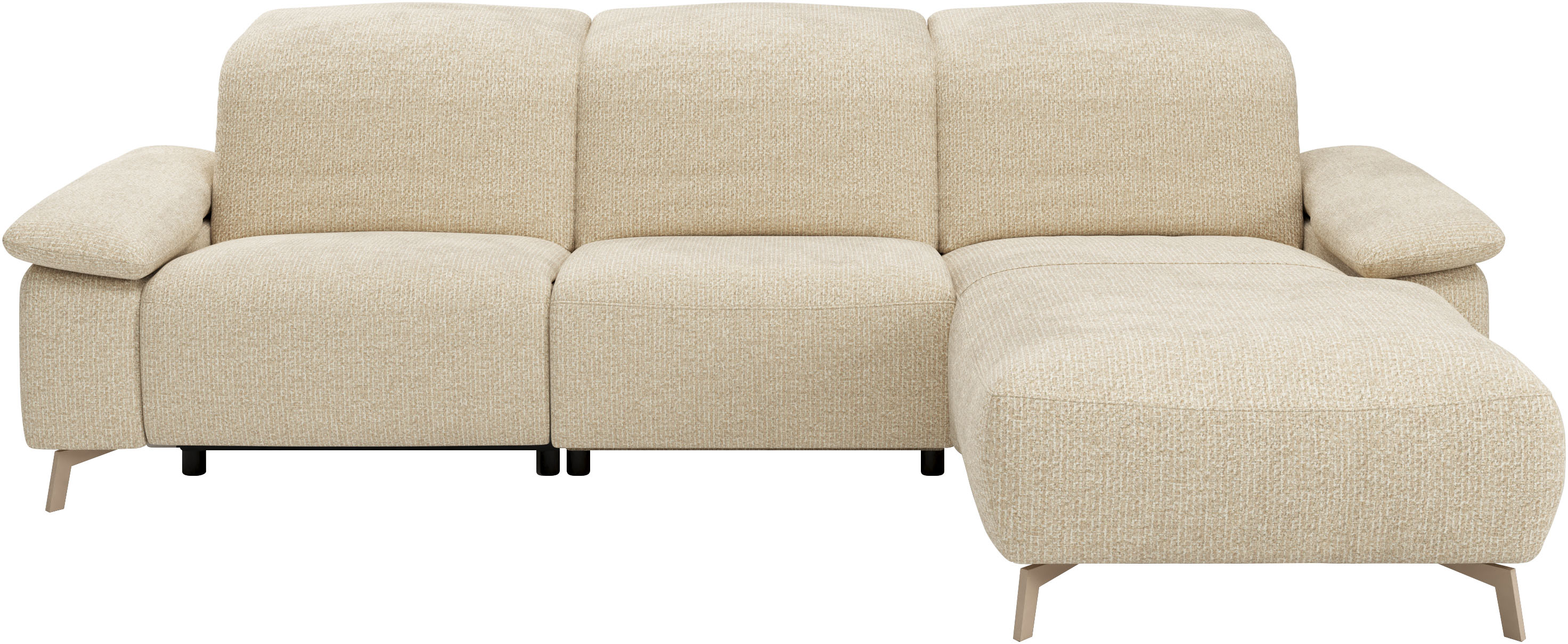 Musterring Ecksofa "MR 370, intelligenter Komfort im modernen Design" Optionale Relaxfunktion, flexible Kopfteile & klappbare Armlehnen