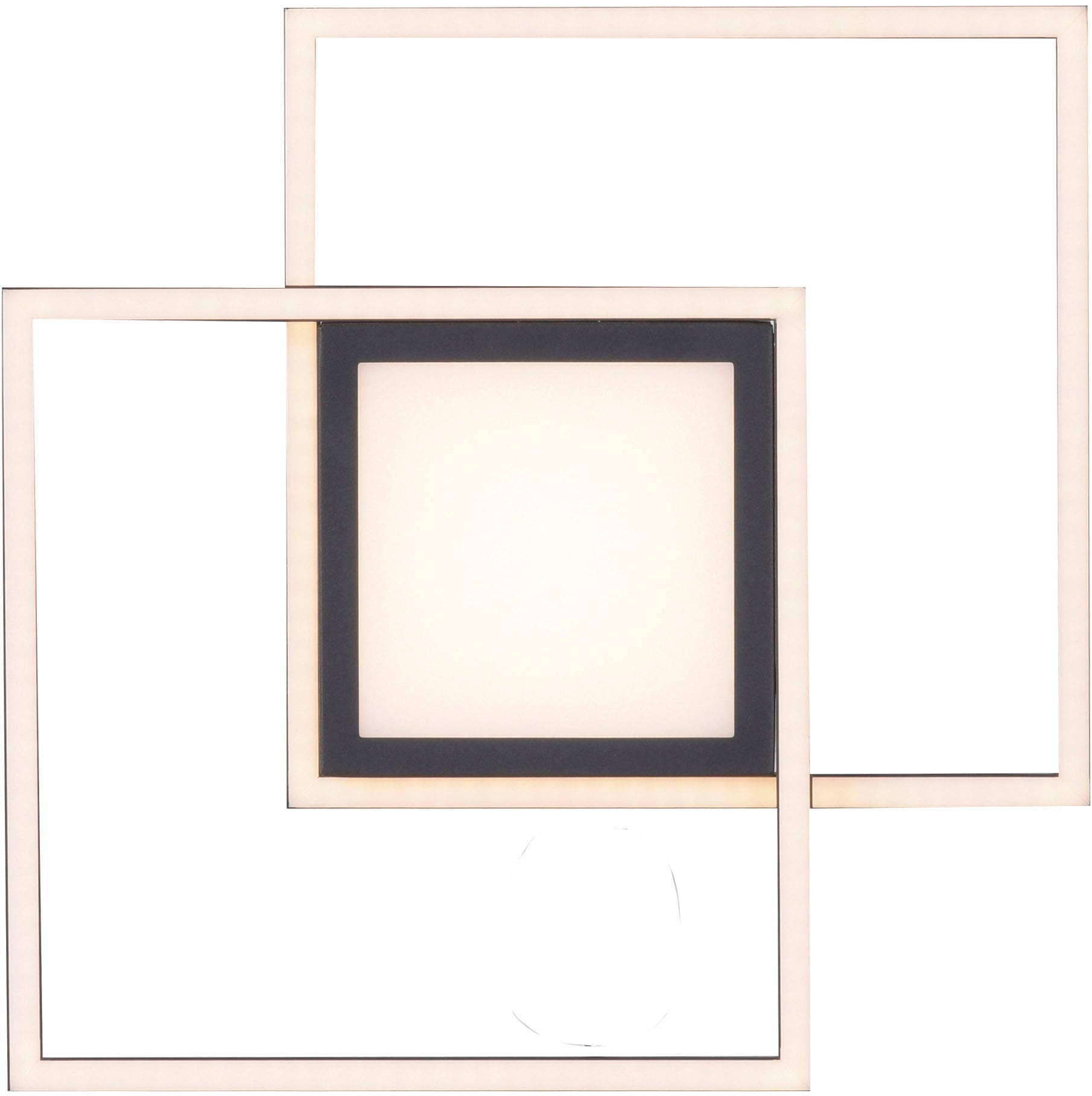 JUST LIGHT Deckenleuchte »ASMIN«, 1 flammig, Leuchtmittel LED-Board | LED fest integriert