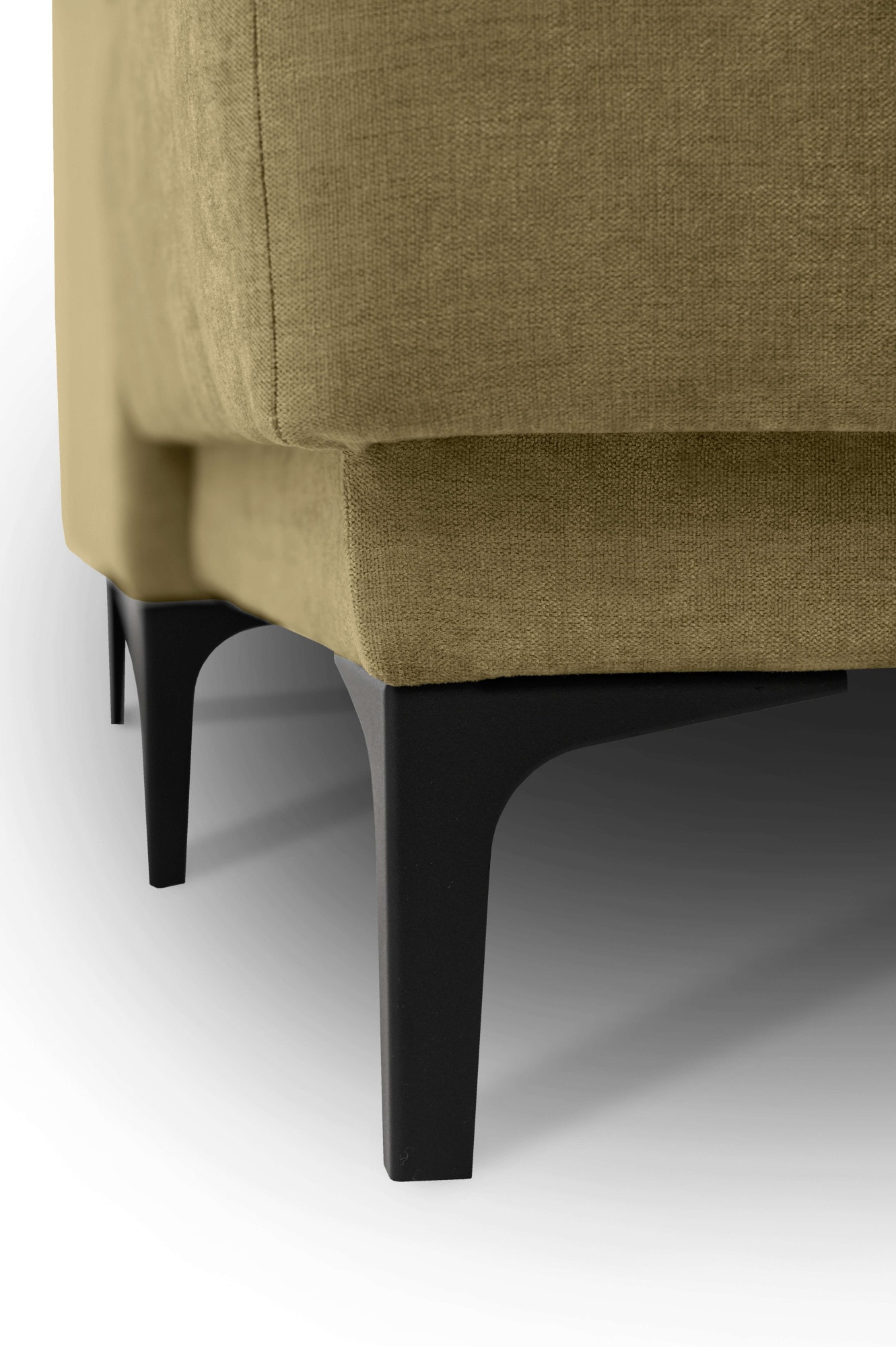 OTTO home Wohnlandschaft »OLAND U-Form, XXL, B: 342 cm, Skandi-Design« Skandi-Design in Struktur, Flachgewebe, Luxus-Microfaser, Boucle