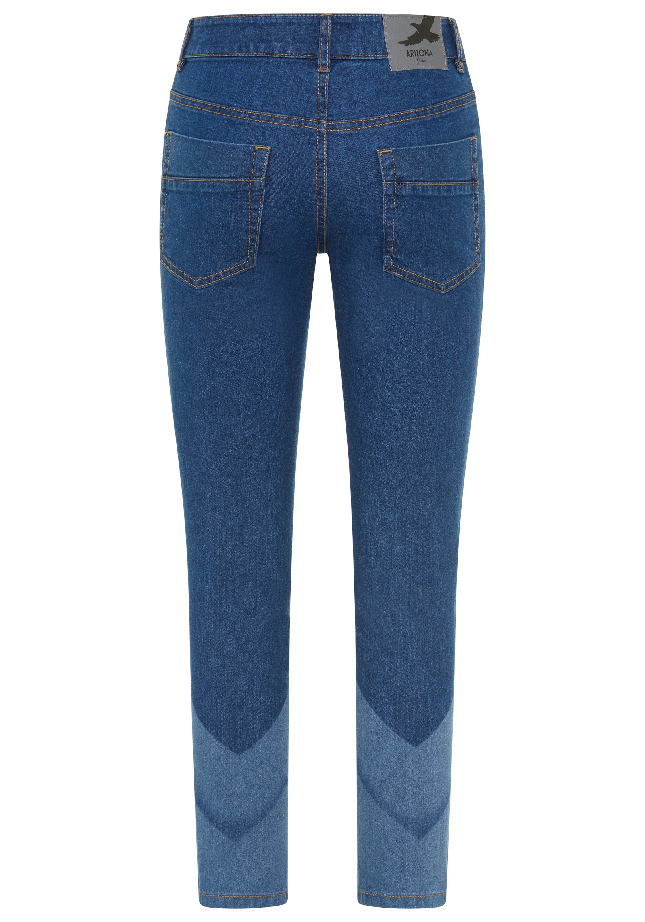 Arizona 7/8-Jeans schmale Beinform, 7/8-Länge, Slim Fit, aus elastischem Denim